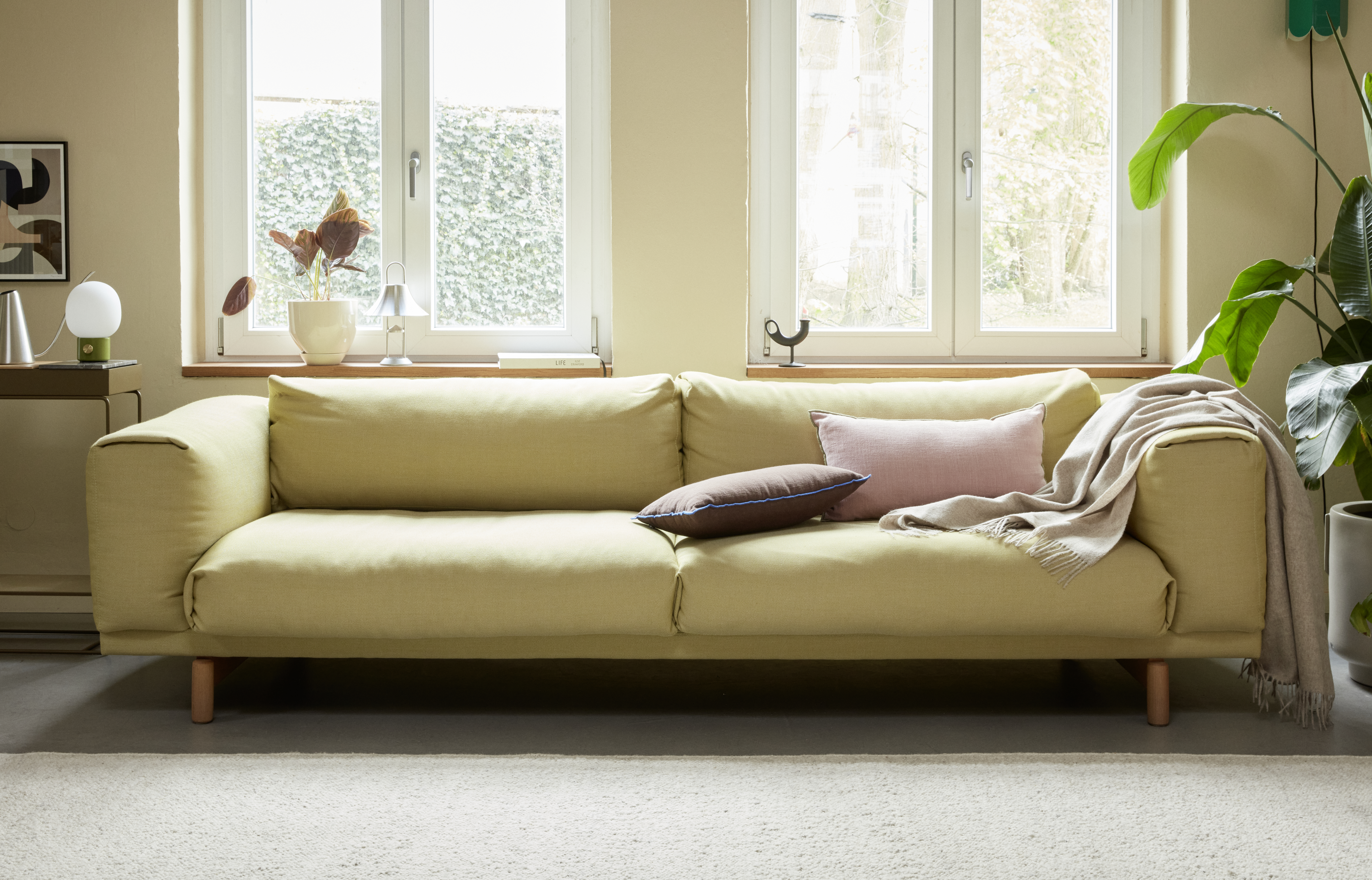 Rest 3-Sitzer Sofa - versch. Bezüge