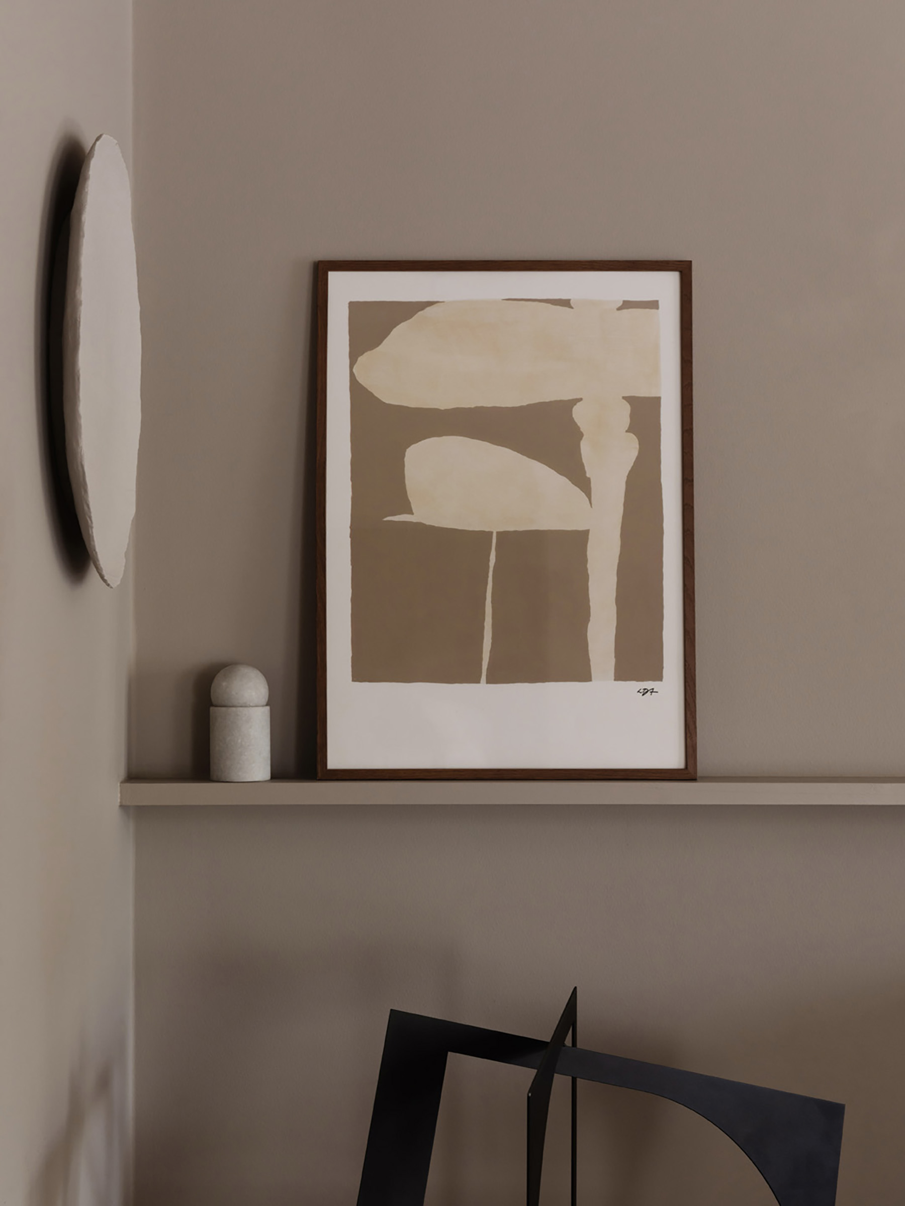 Leise Dich Abrahamsen The Clearing  50x70