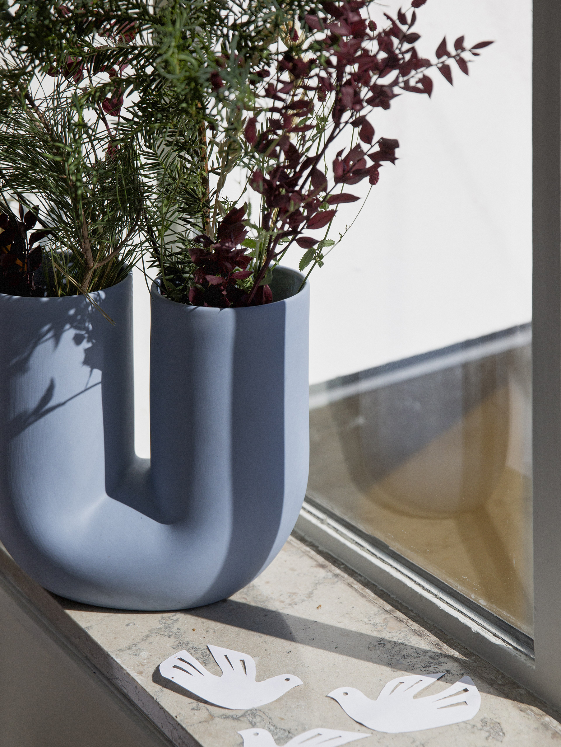 Kink Vase - Hellblau