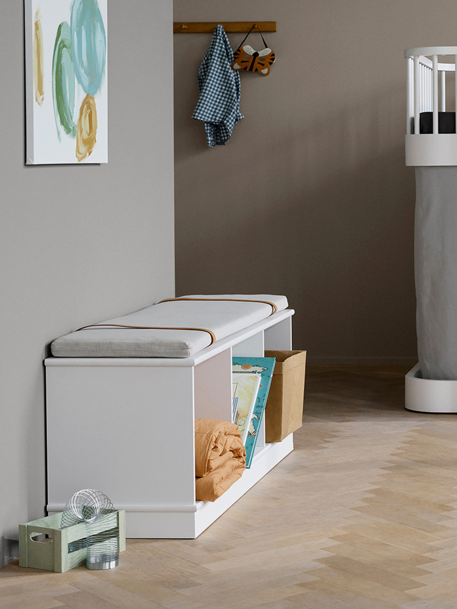 Wood Lederriemen für Sitzkissen, 2 Stück