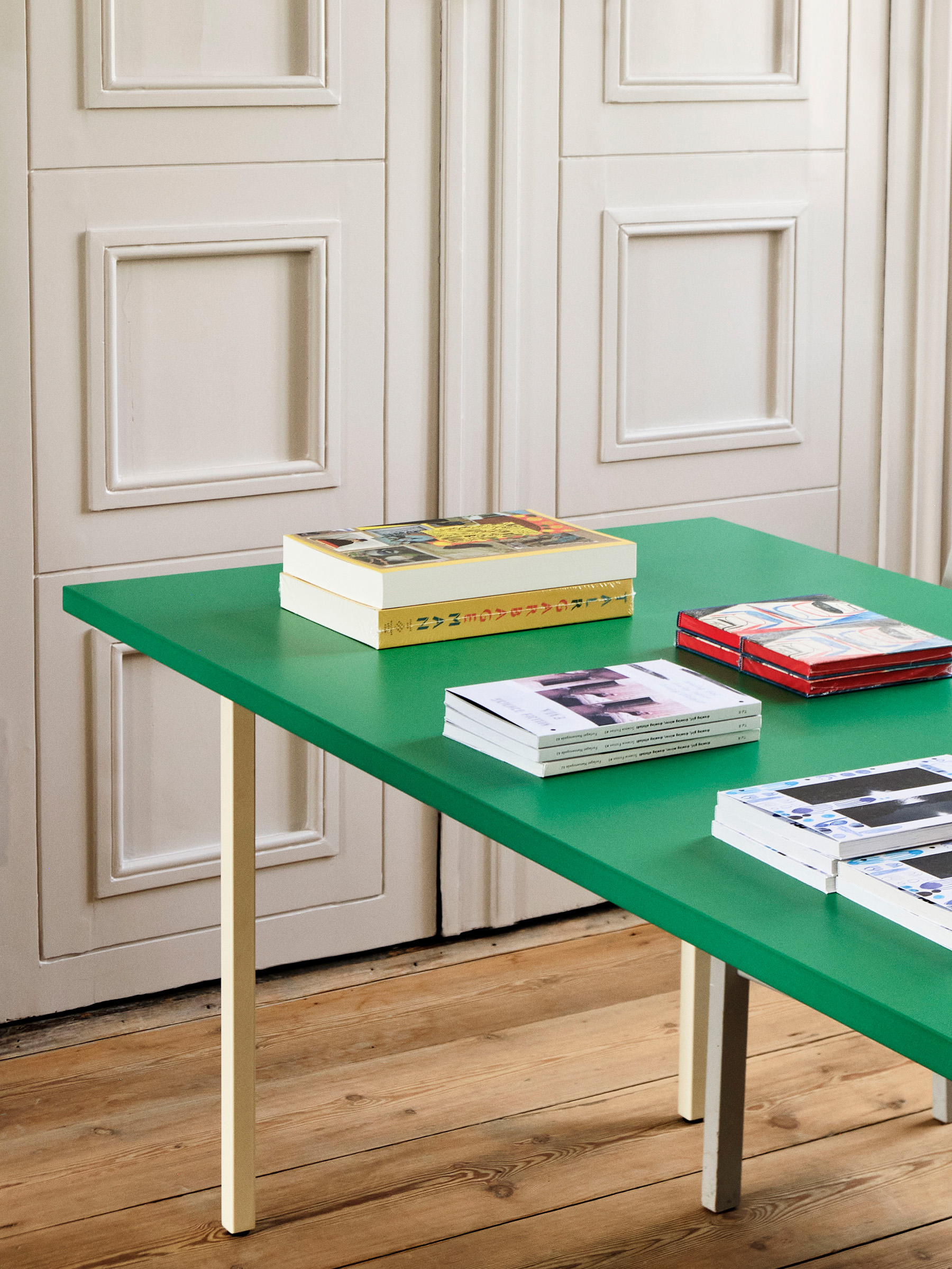 Two-Colour Tisch 200x90 cm - Ivory / Grün