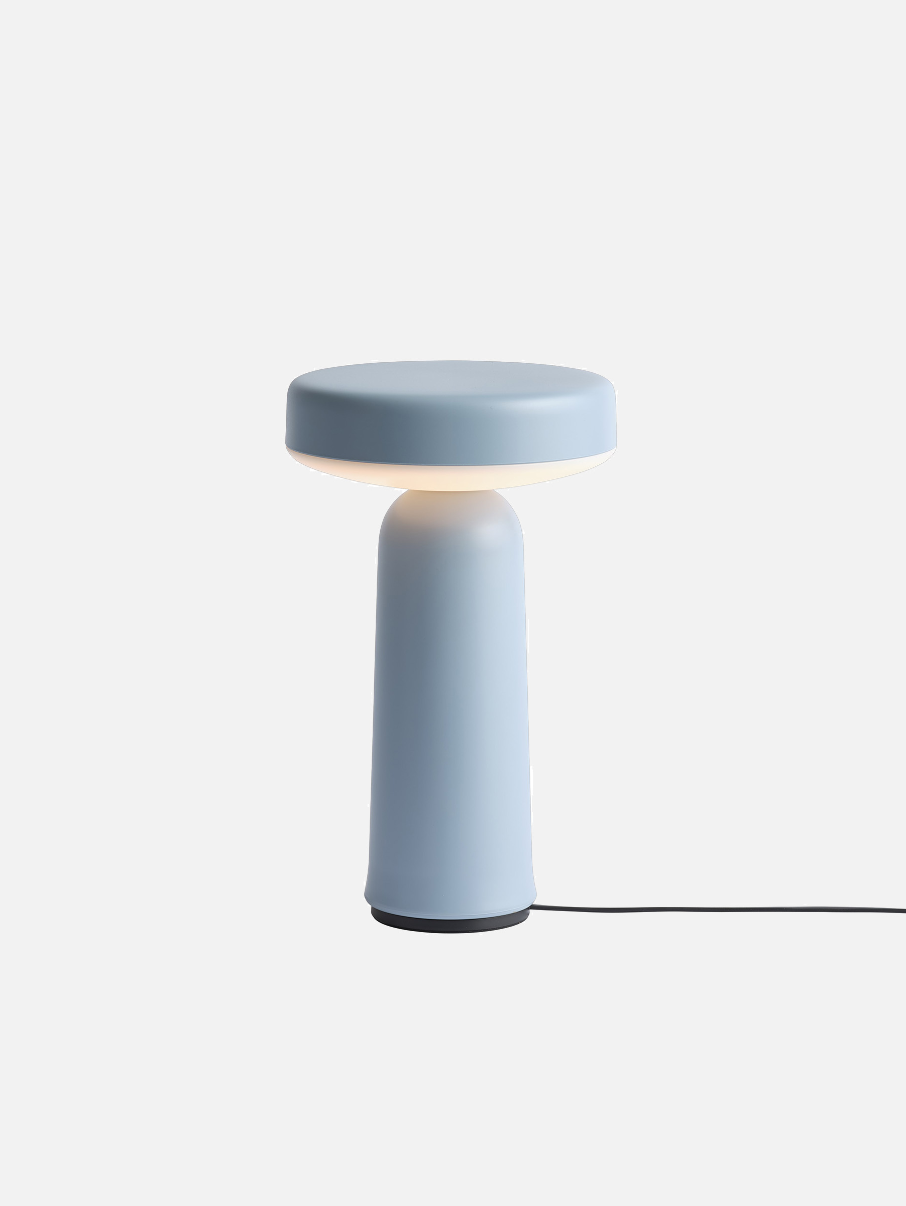 Ease tragbare Akku Tischleuchte - Hellblau