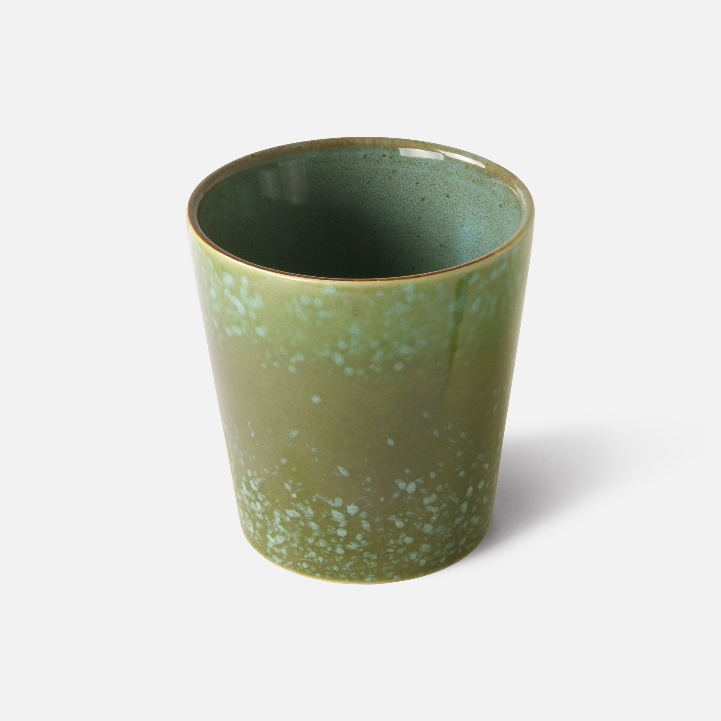 70s ceramics Kaffeebecher grass