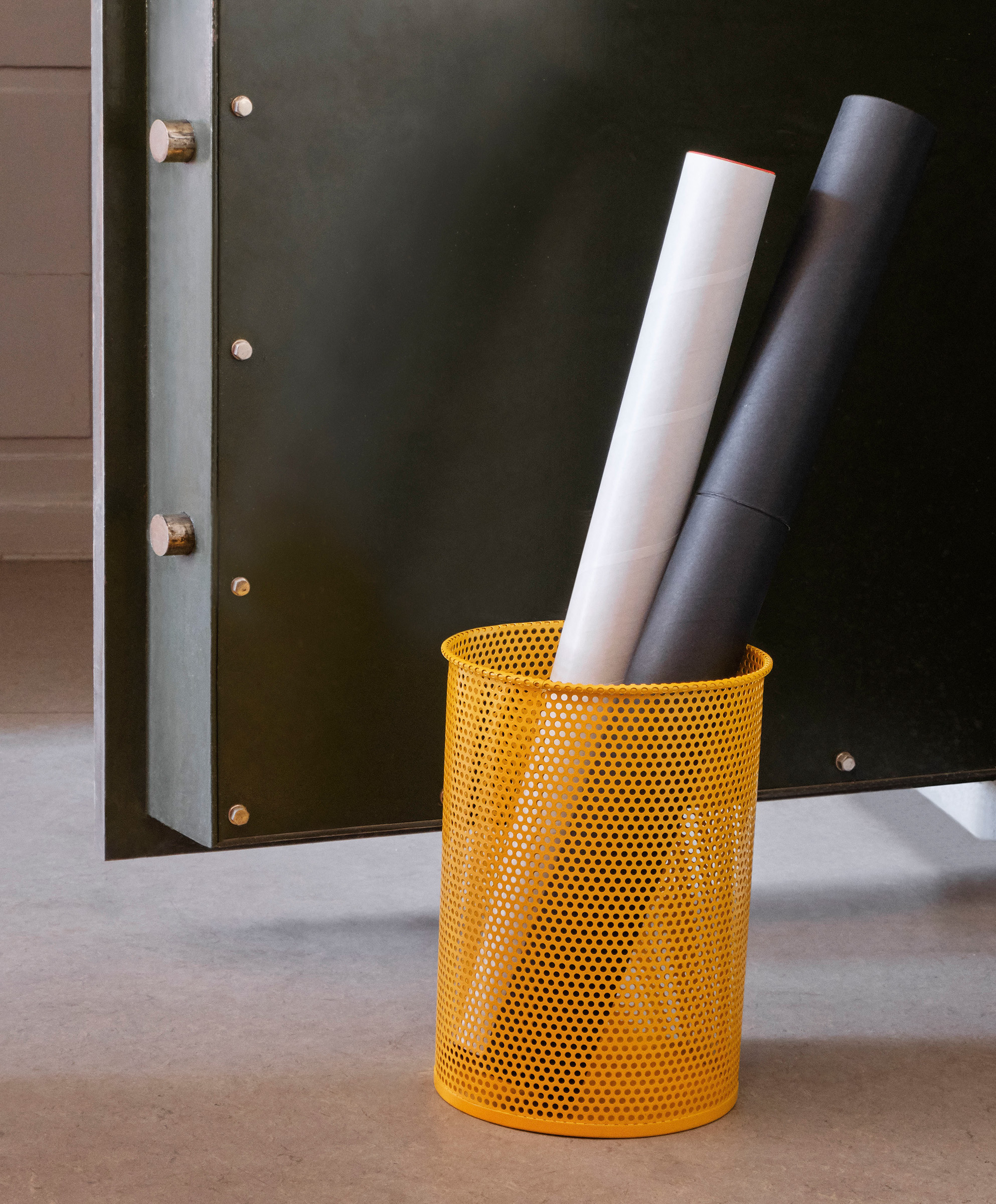 Perforated Bin Medium - Gelb
