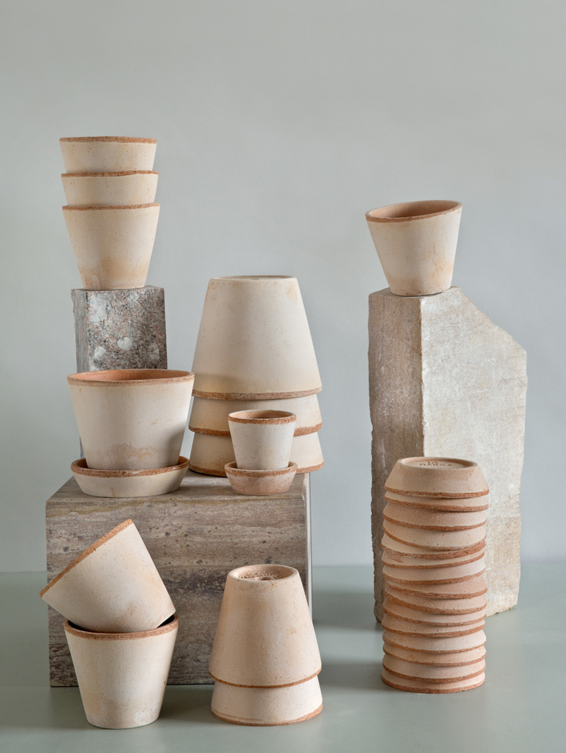 Julie Pflanztopf Raw Ø10 cm - Rosa