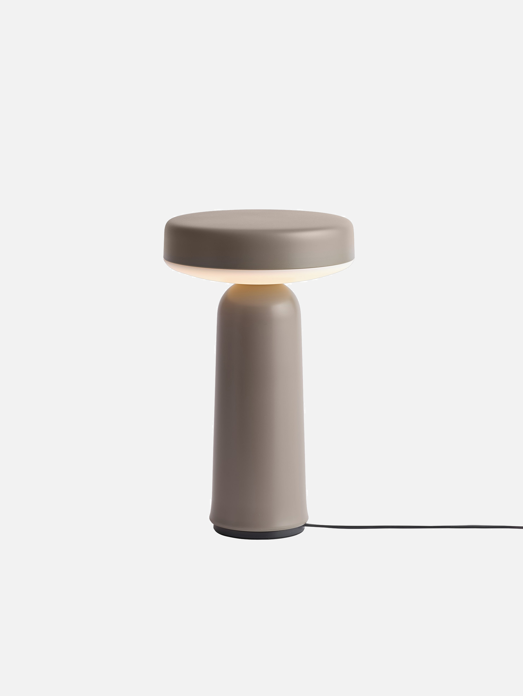 Ease tragbare Akku Tischleuchte - Taupe