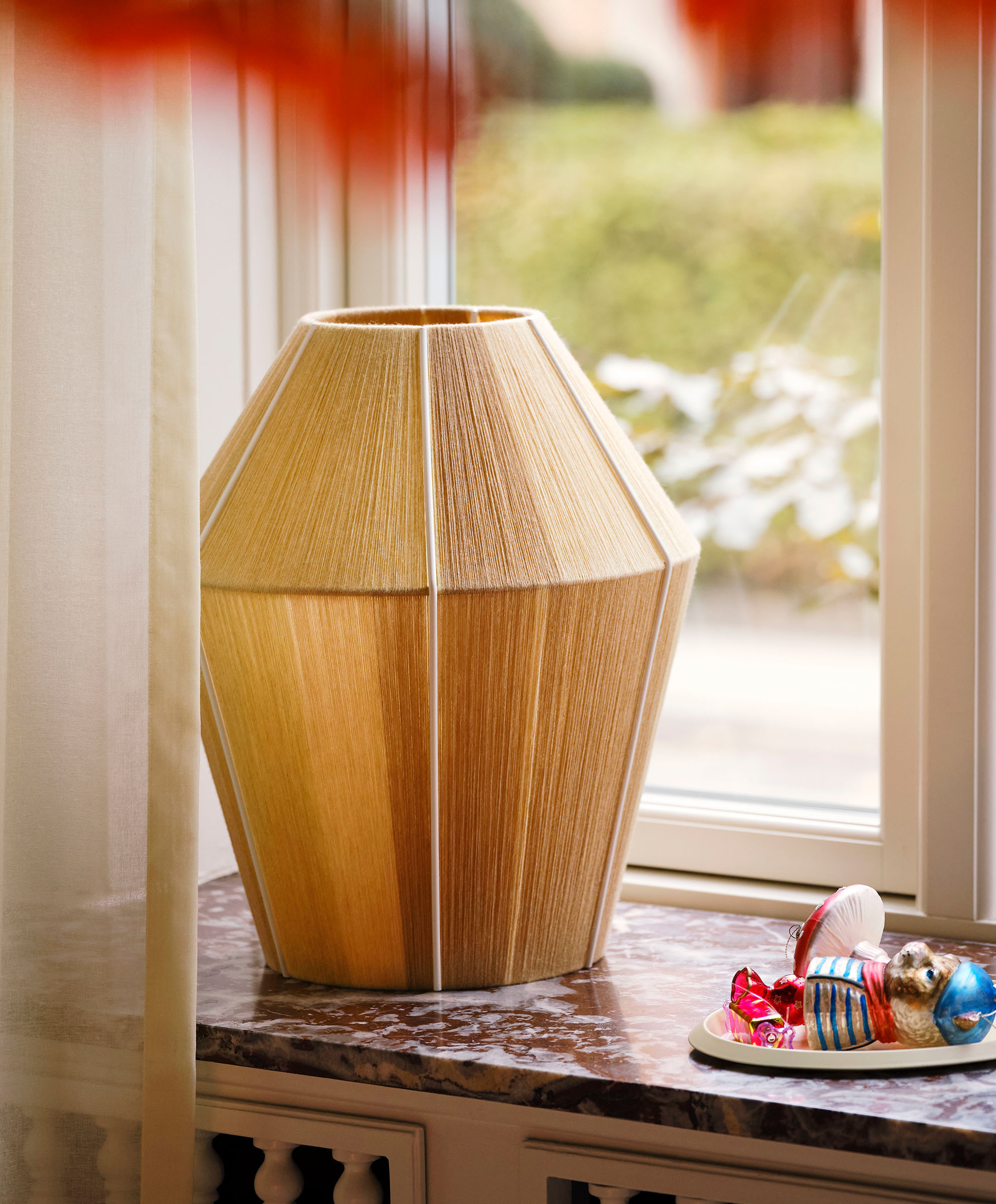 Bonbon Lampenschirm Ø32 Gelb Melange