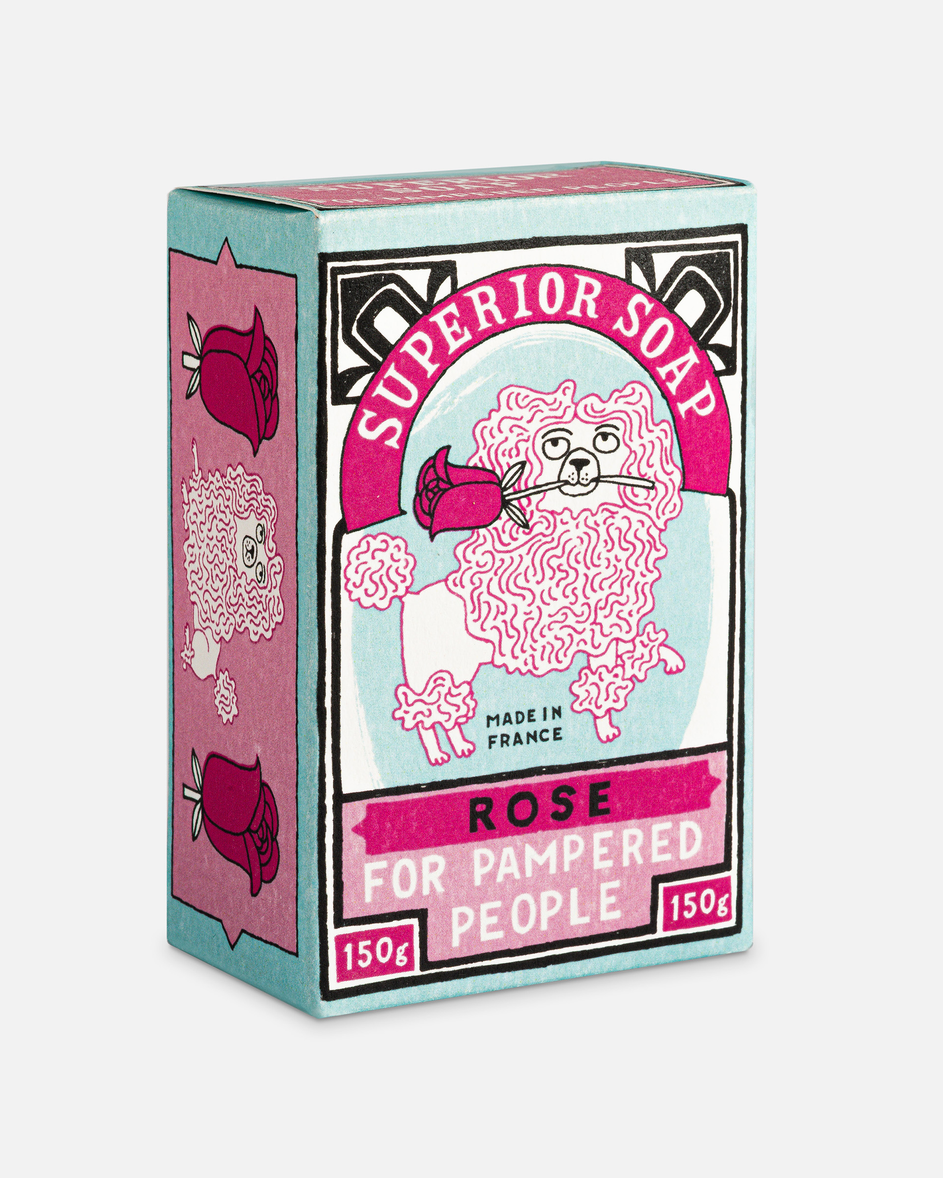 Charlotte Farmer Stück Handseife Rose