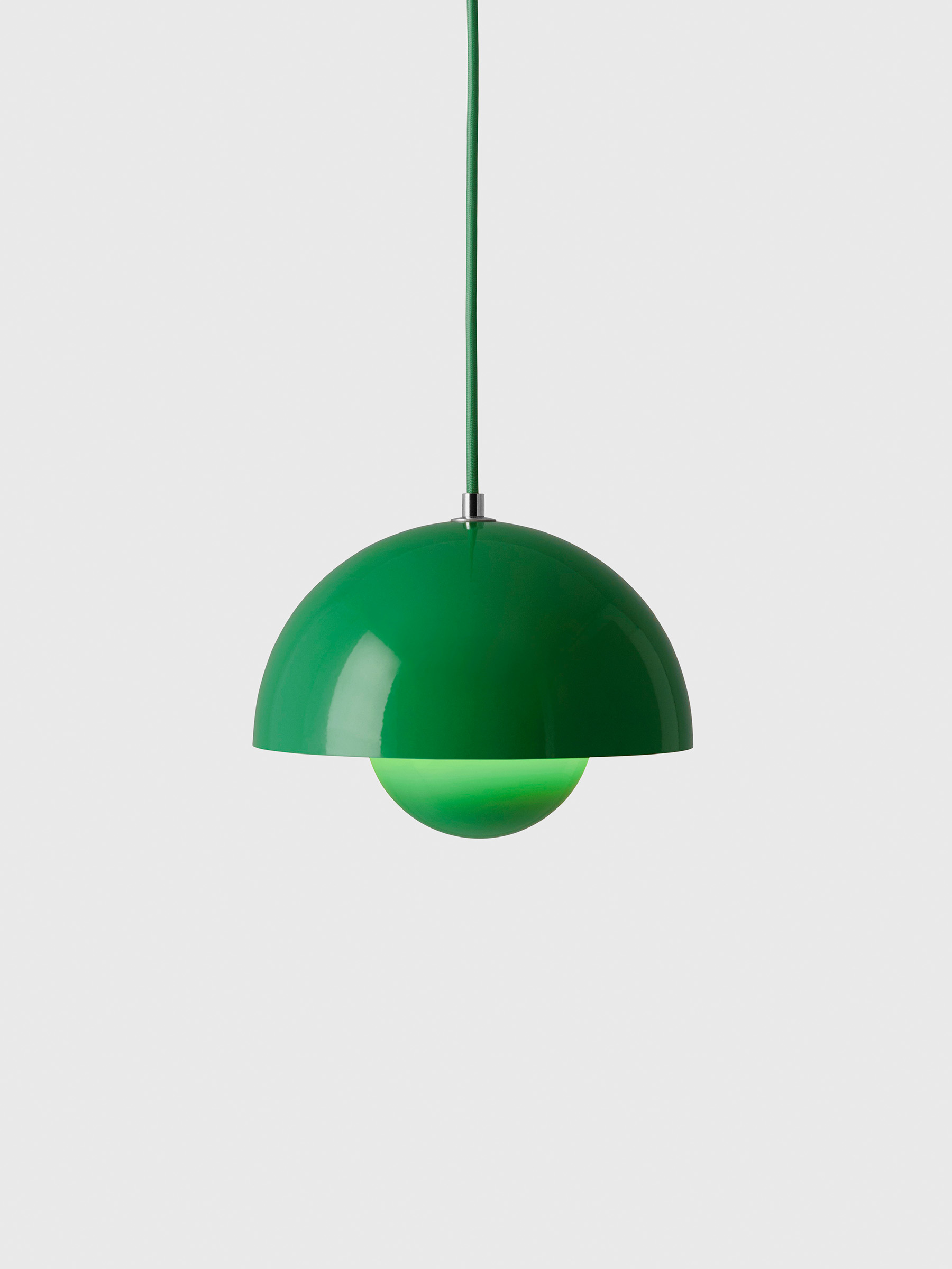 Flowerpot Hängeleuchte VP1 Signal Grün
