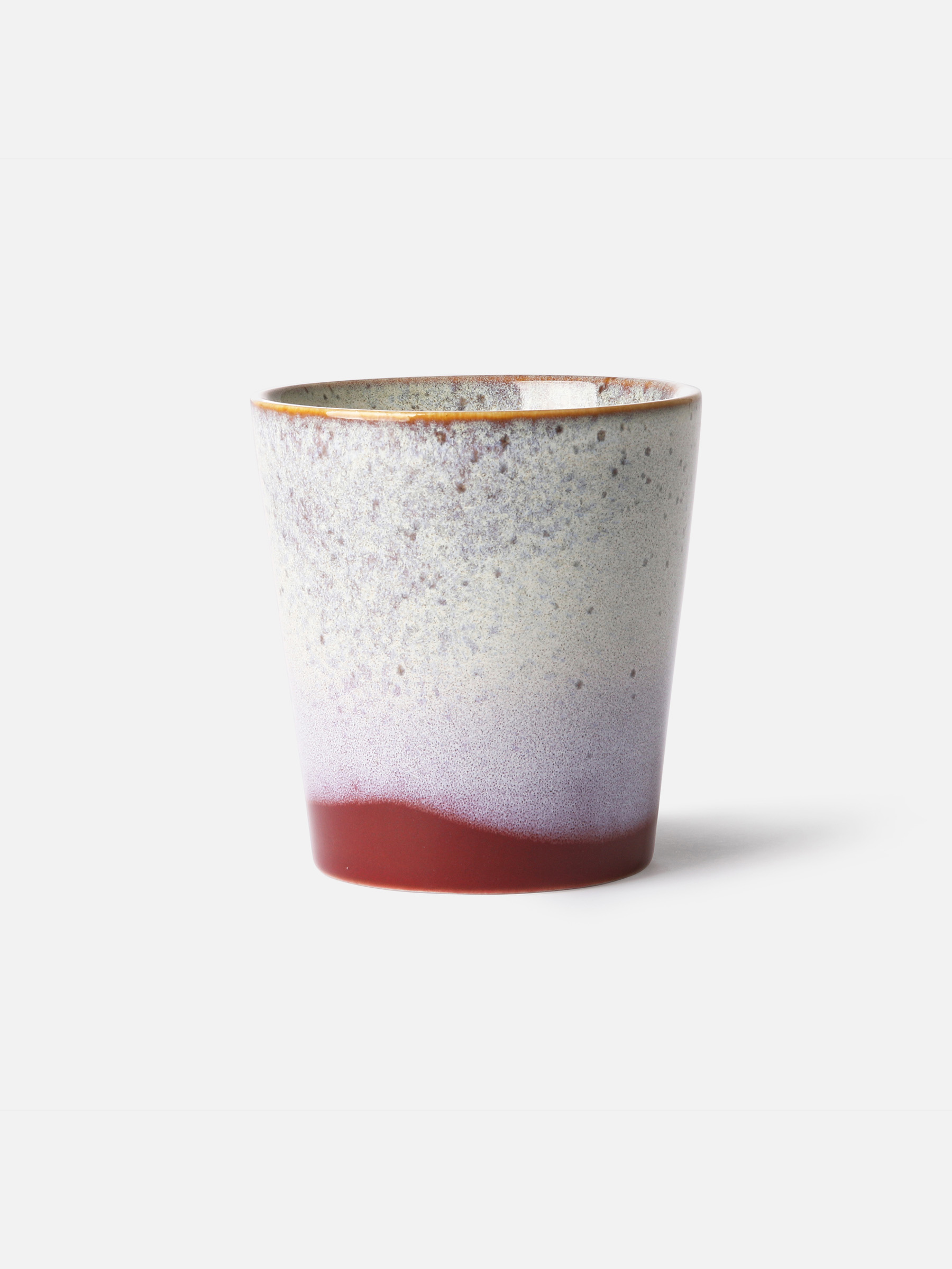 70s Keramik Kaffeebecher - Frost