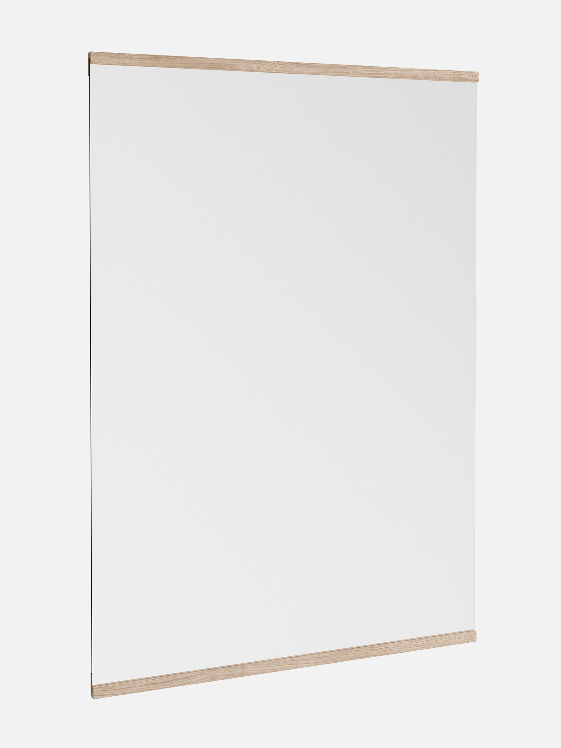 Rechteckiger Wandspiegel 70x100 cm - Eiche