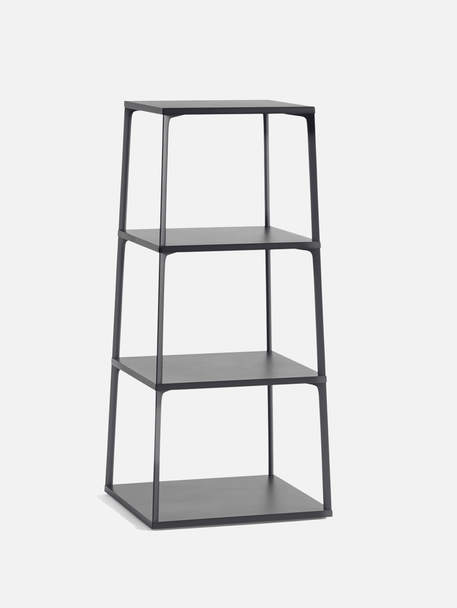 Eiffel Regal 4 Böden - Schwarz