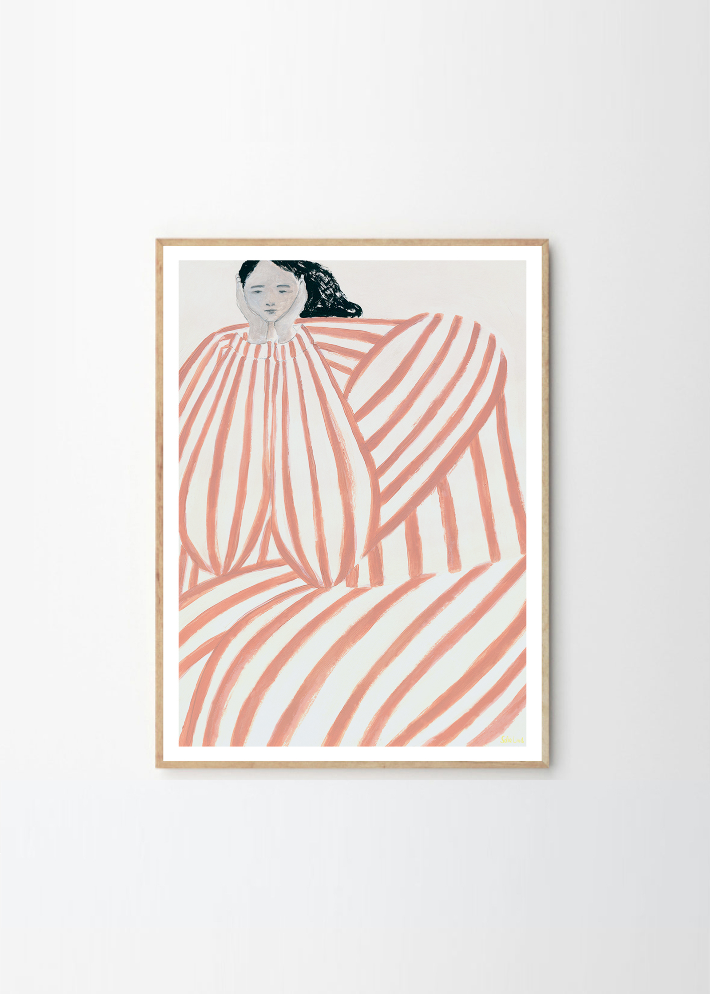 Sofia Lind Art Print Still Waiting 50x70 cm