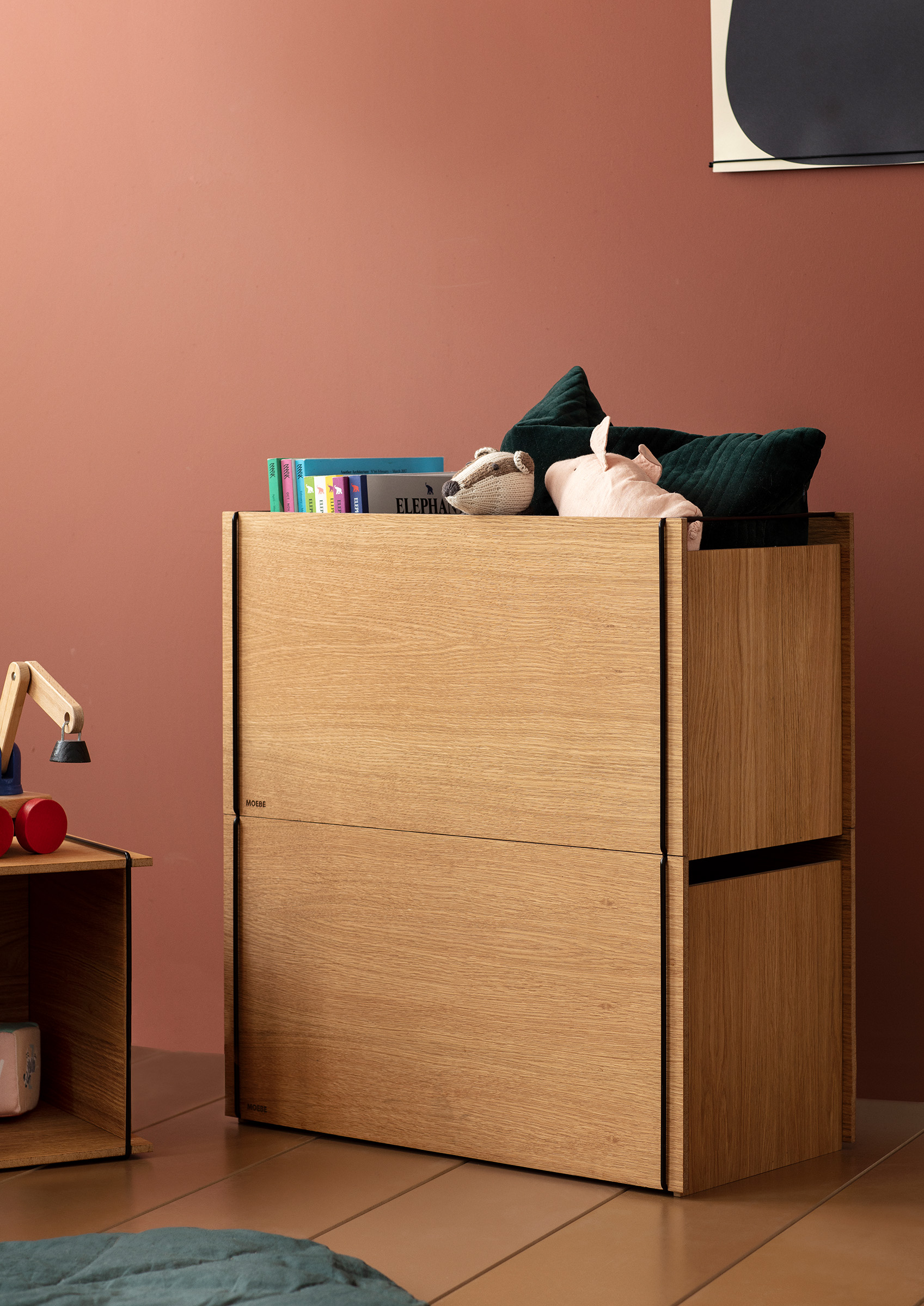 Aufbewahrungsbox - Eiche