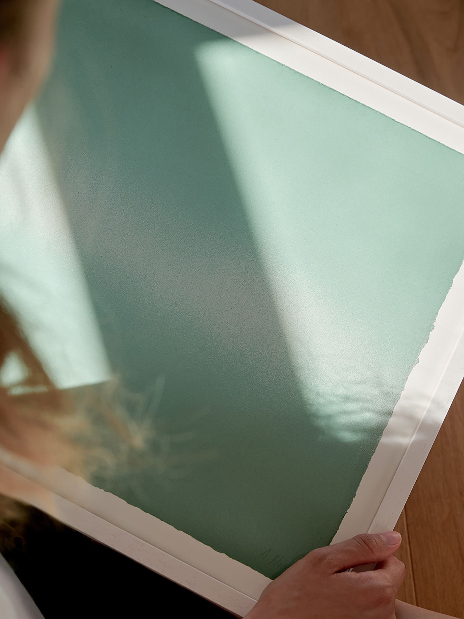 Anne Nowak Green Interstellar 40x50