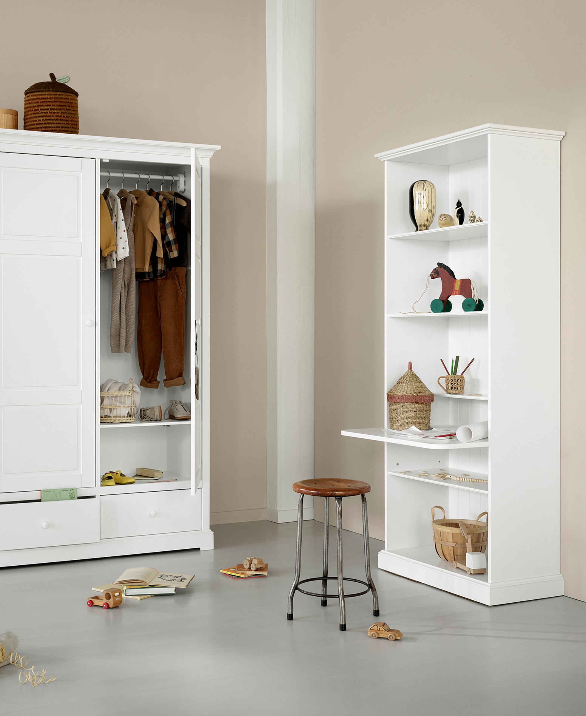 Seaside Schreibtischplatte für 021323, weiß