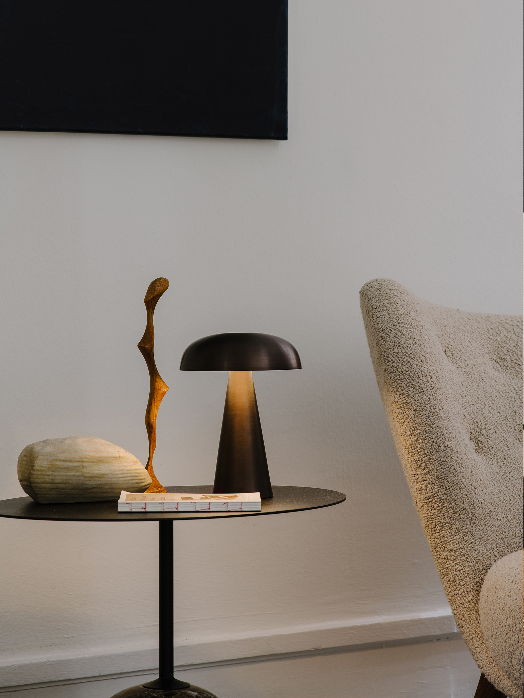 Como SC53 tragbare Akku Leuchte - Bronziert