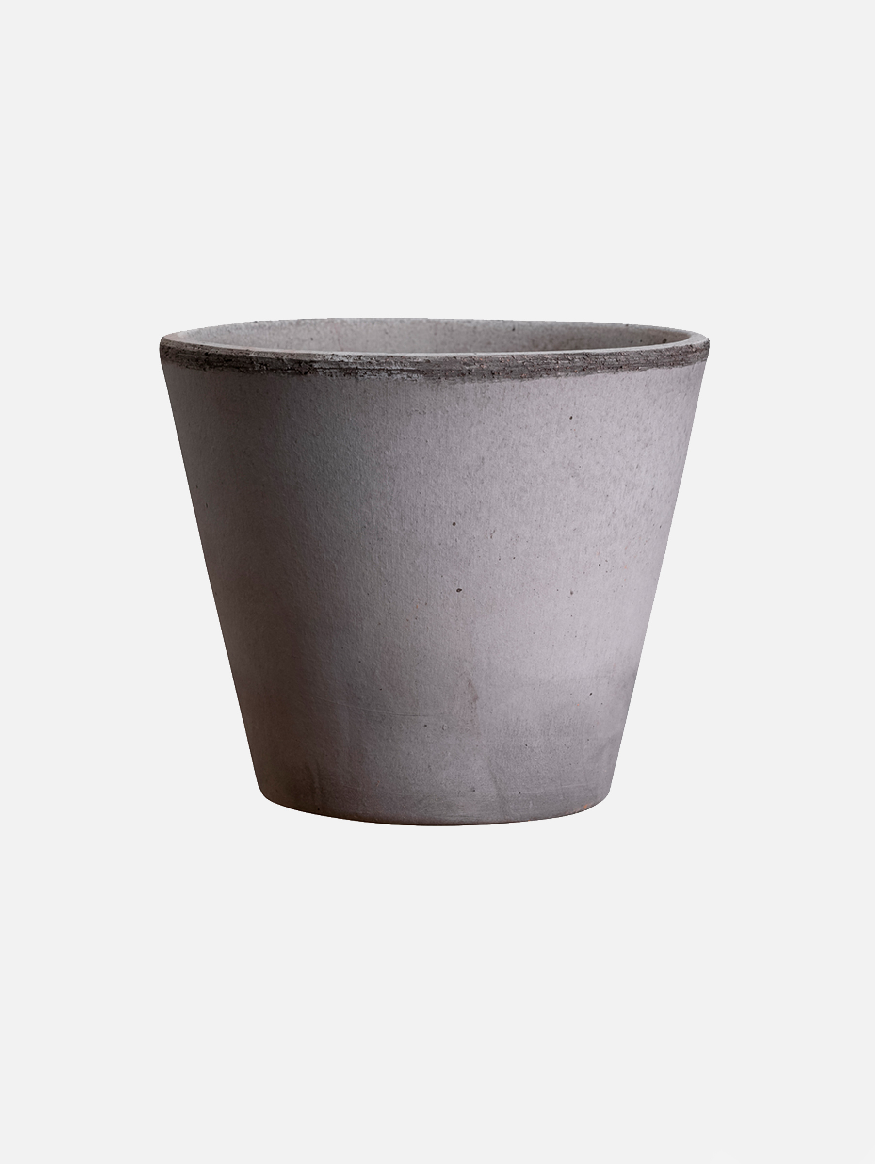 Julie Pflanztopf Raw Ø17 cm - Grau