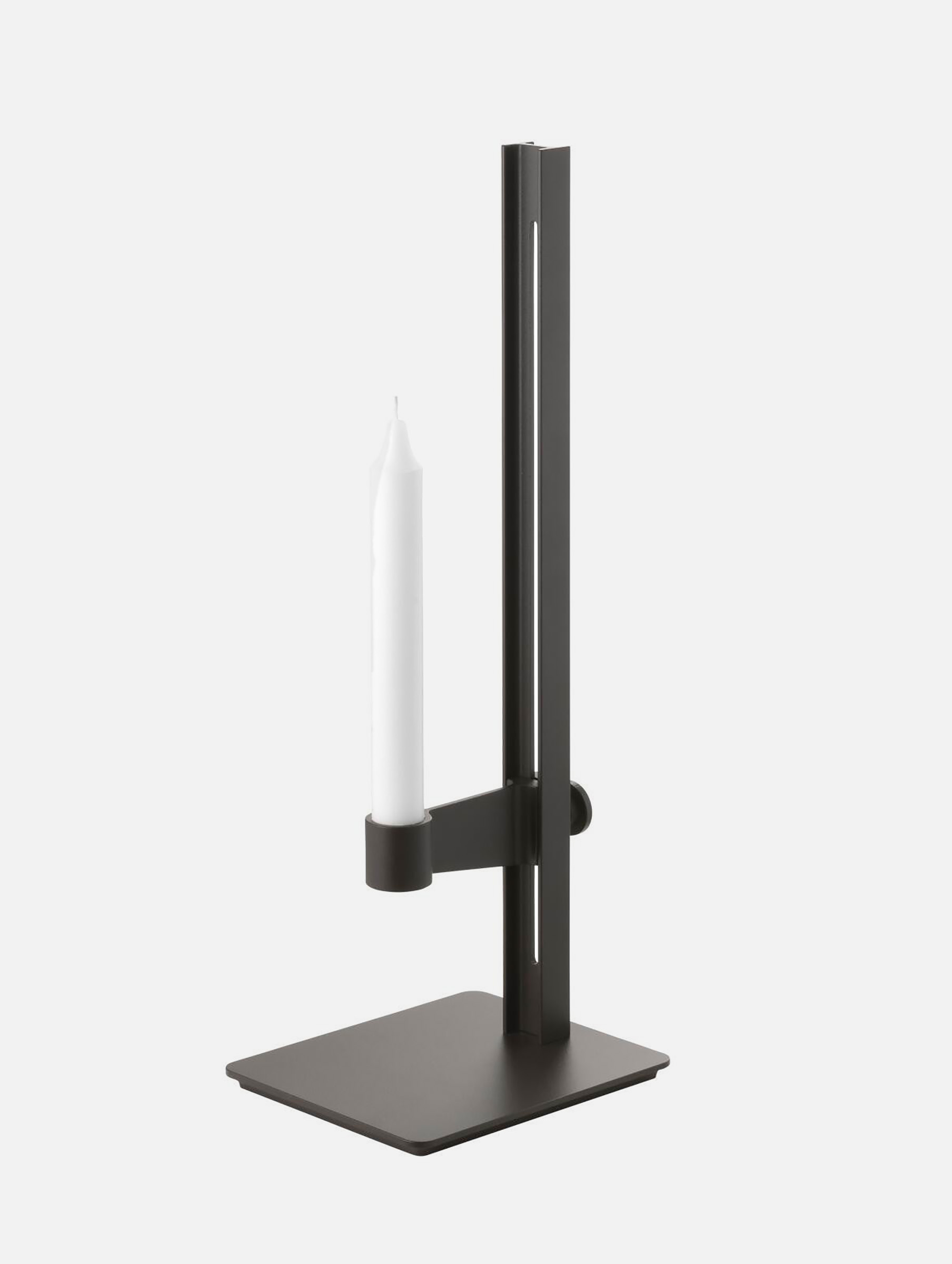 Museum Kerzenständer 13/40/15 Dunkelbraun