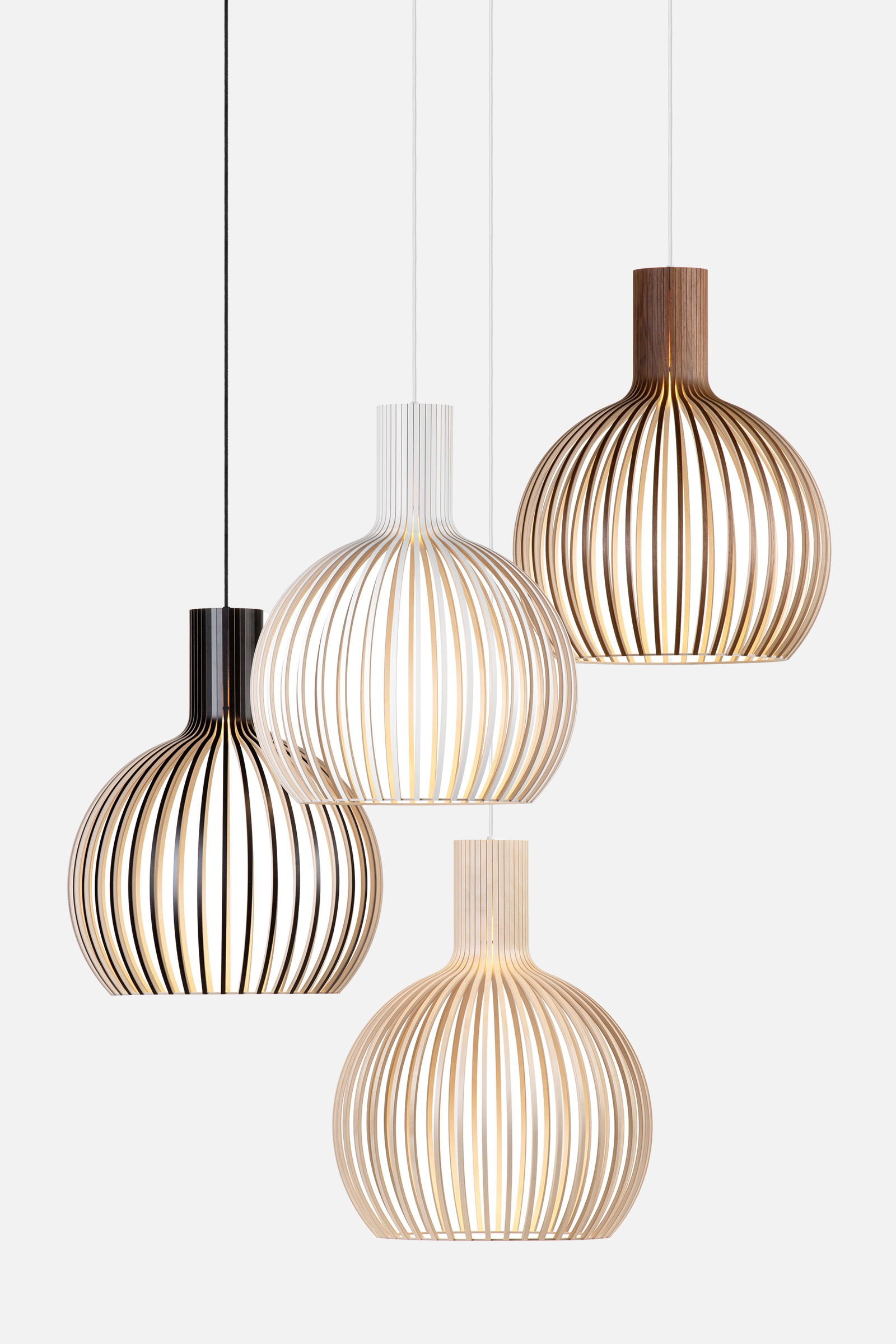 Octo Leuchte 4240 Walnuss