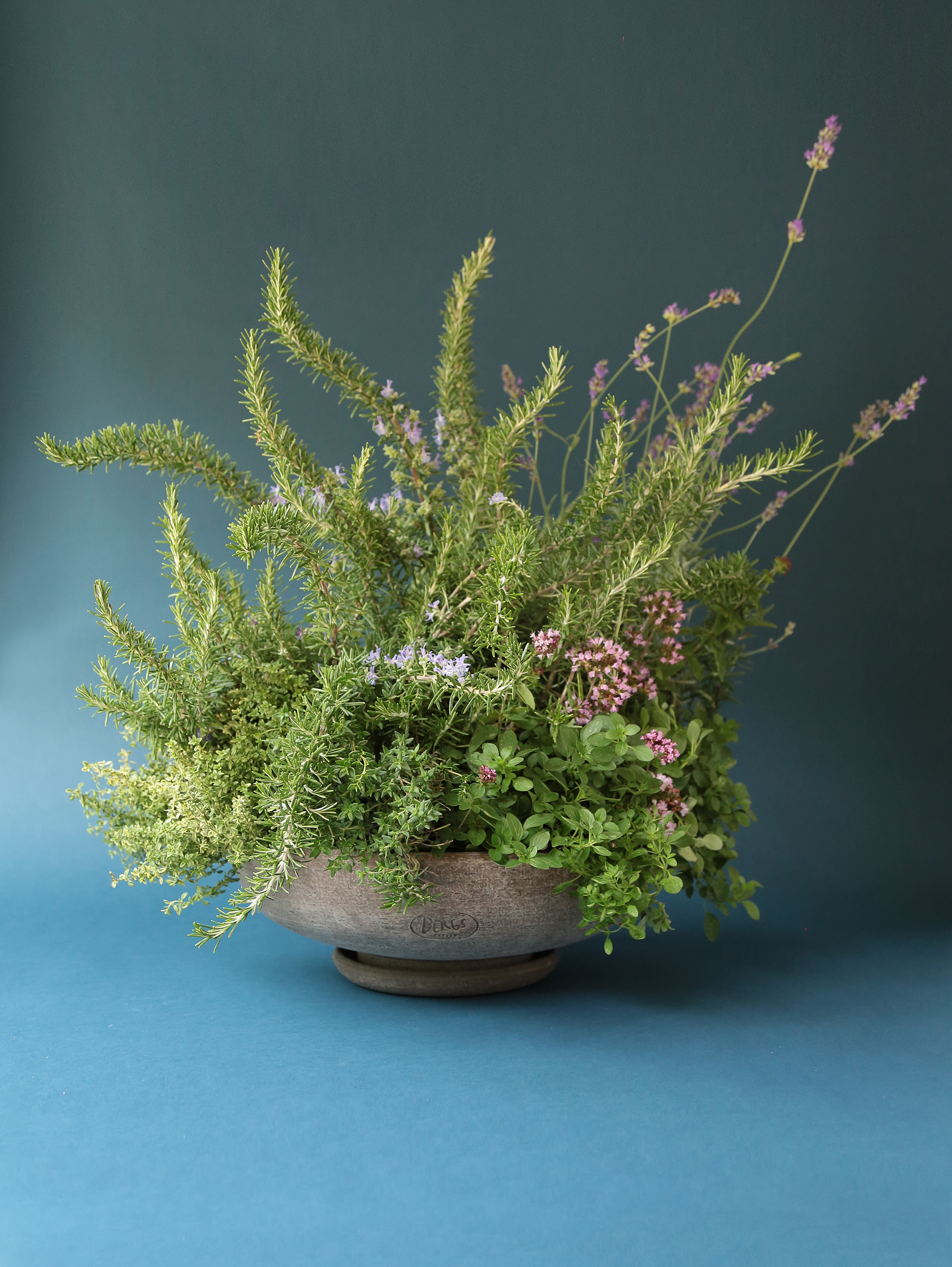 Ada Pflanzschale Raw Ø40 cm - Grau