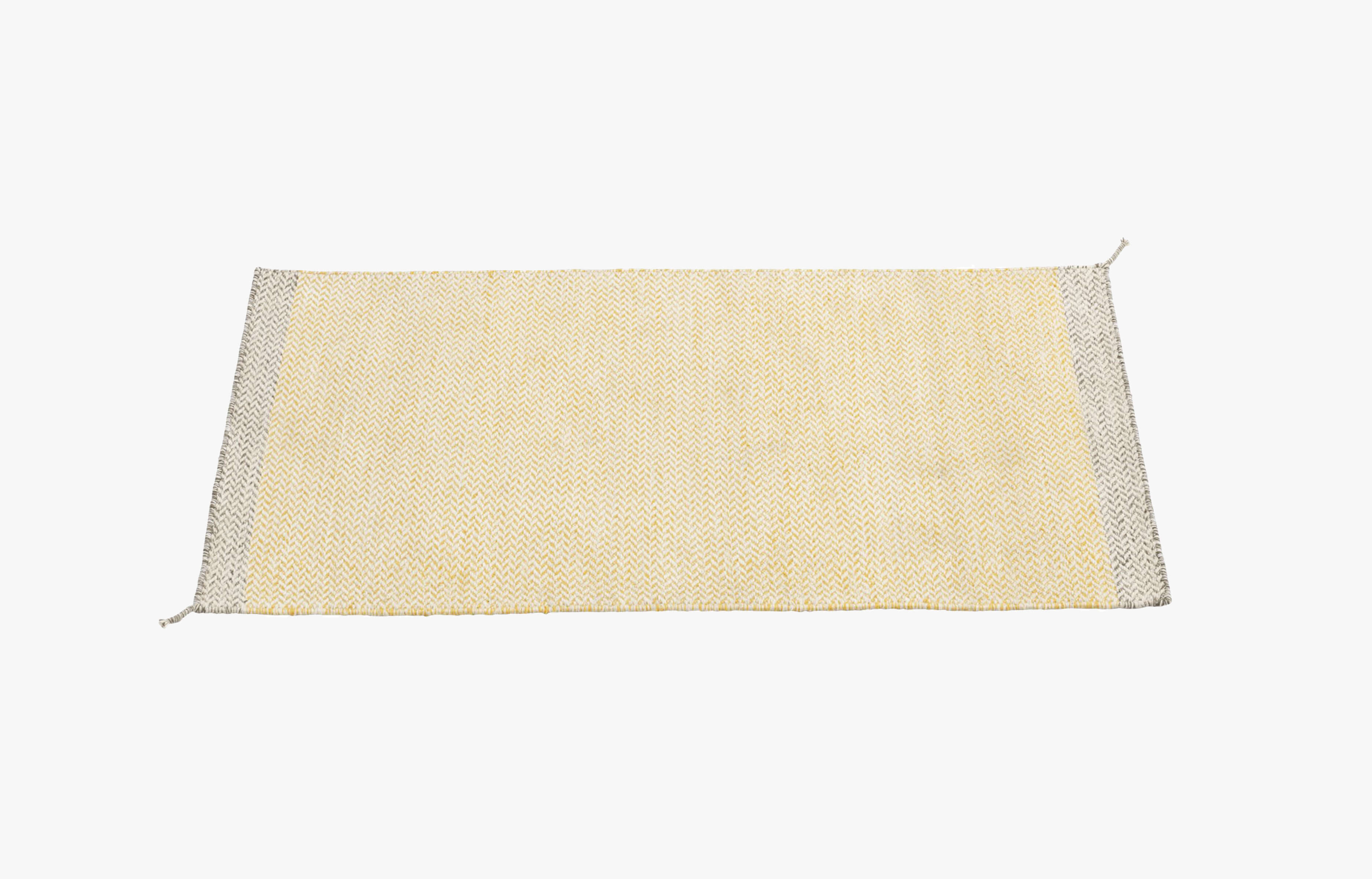 Ply Teppich 140x85 cm - Gelb