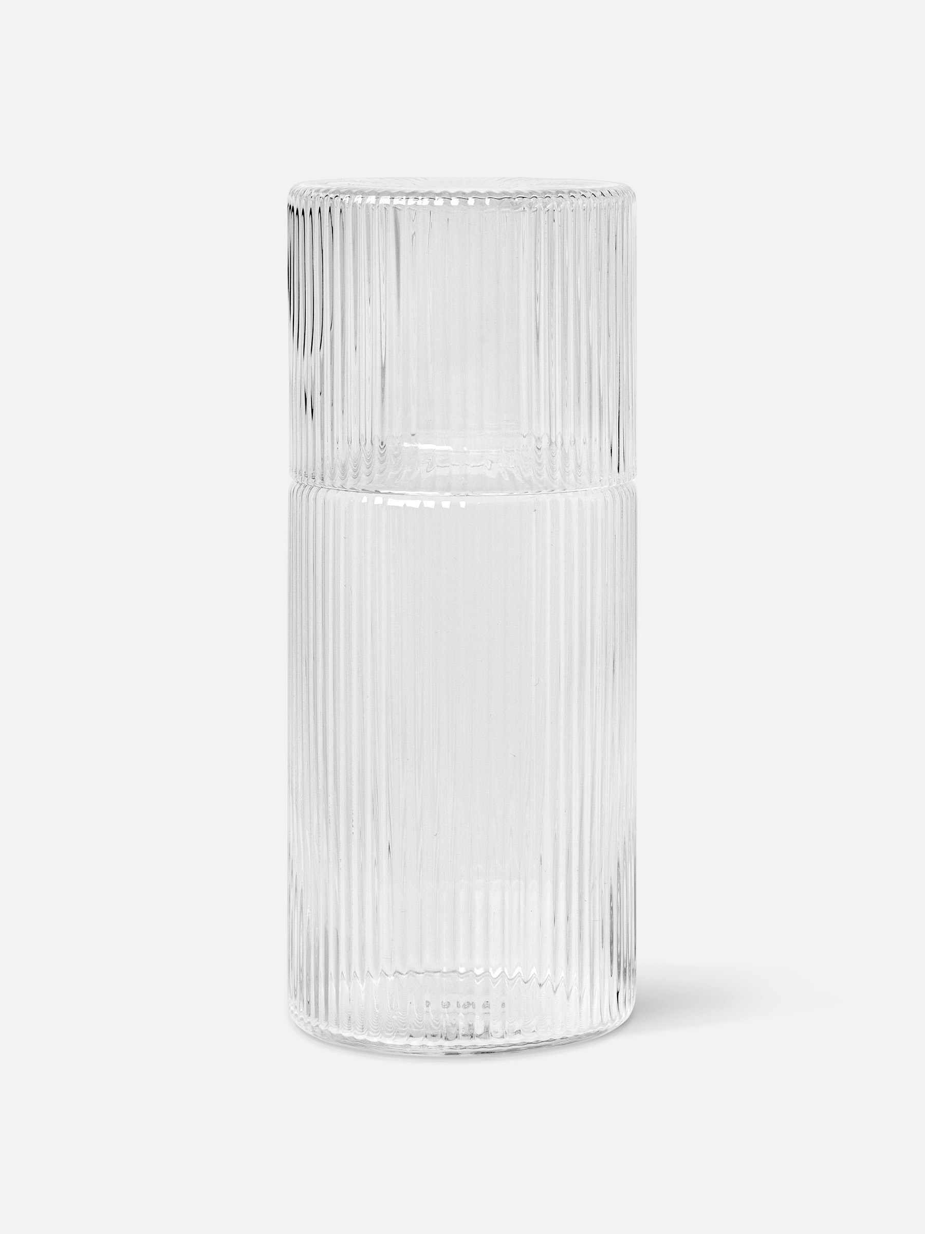 Ripple kleine Karaffe Glas Set - Klar