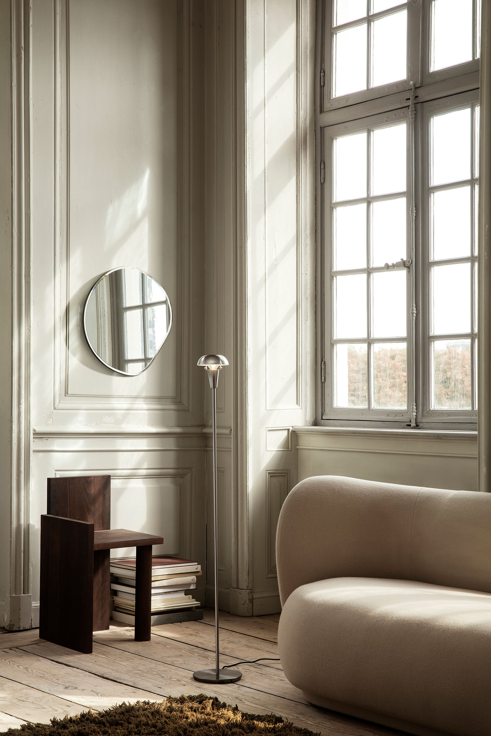 Pond Spiegel Small Messing