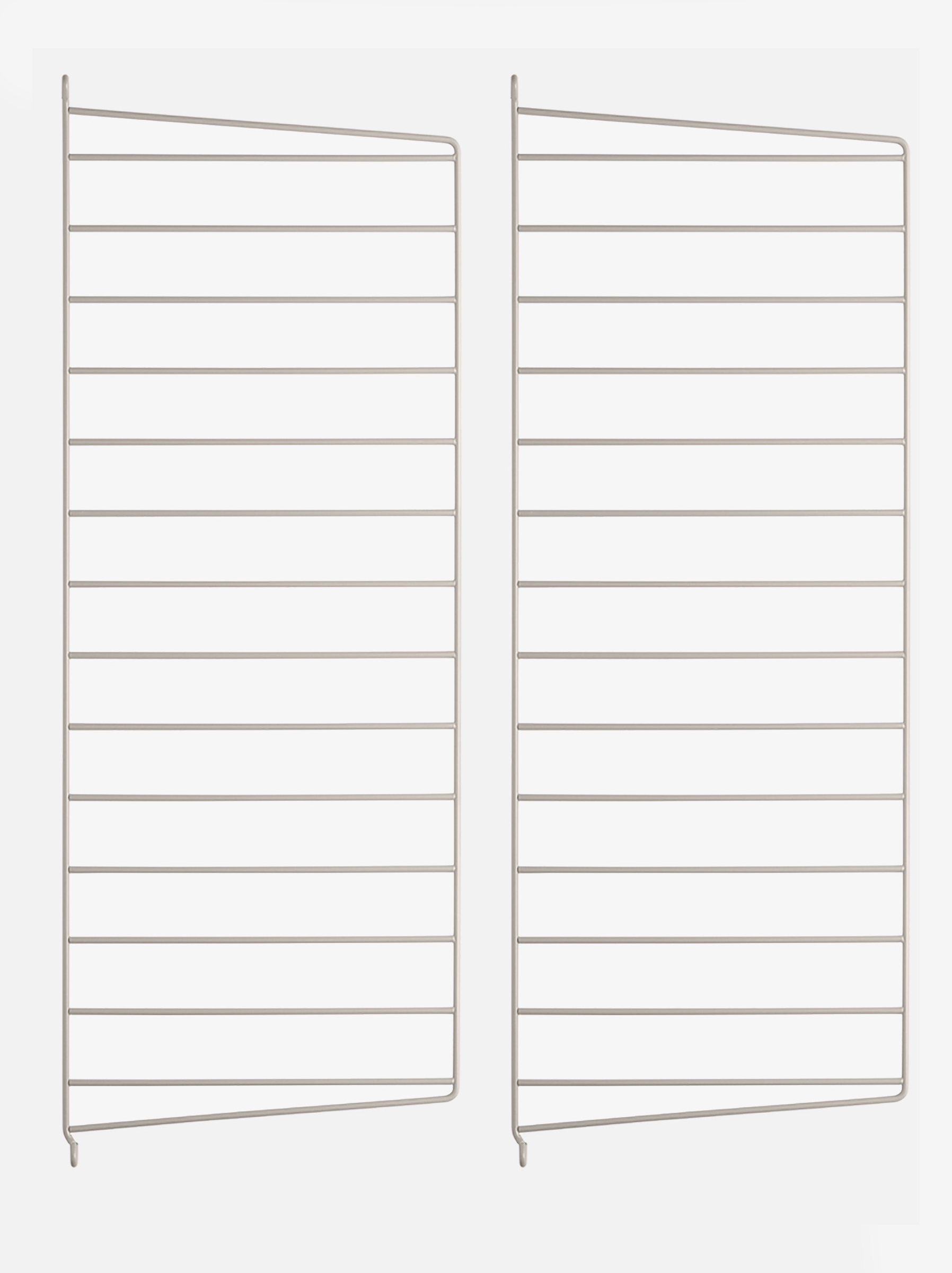 2er Wandleitern 75/30 Beige