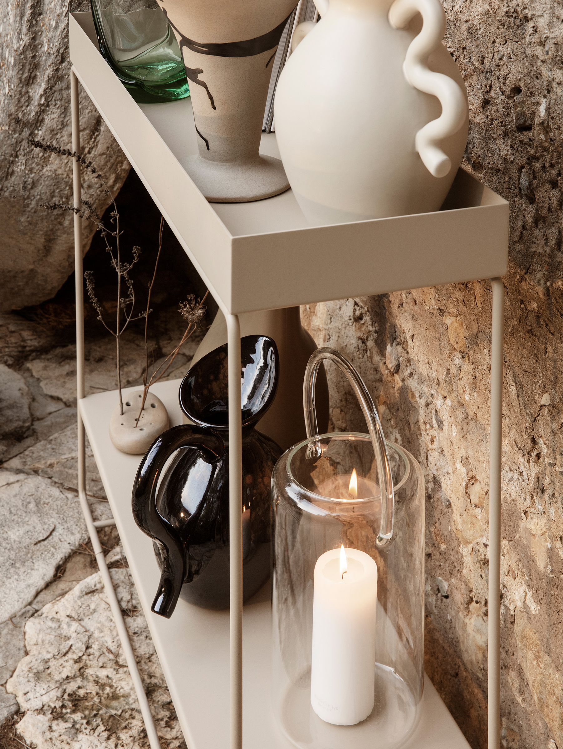 Plant Box mit zwei Etagen - Cashmere