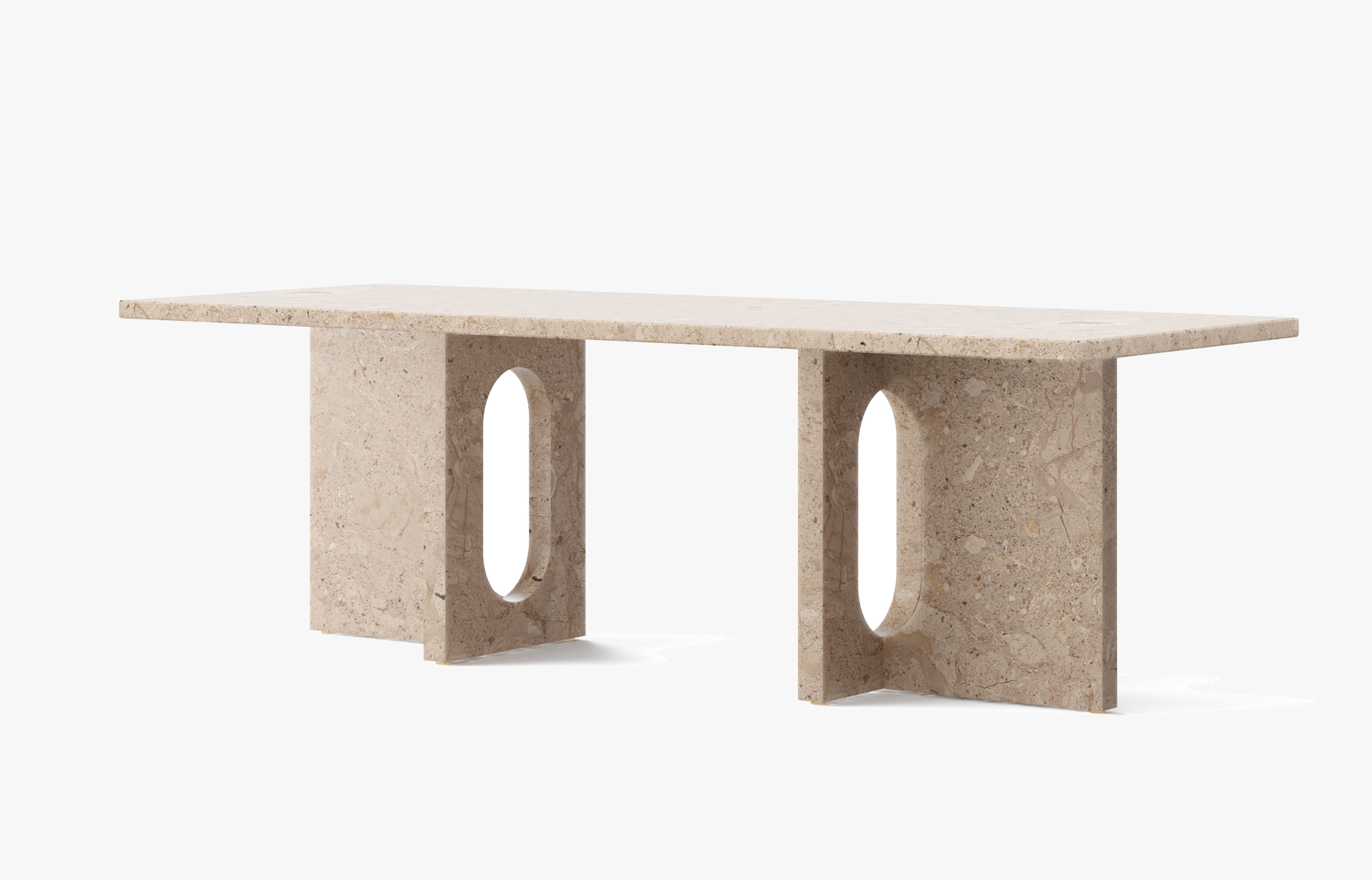 Androgyne Couchtisch 120x45 cm - Kunis Breccia