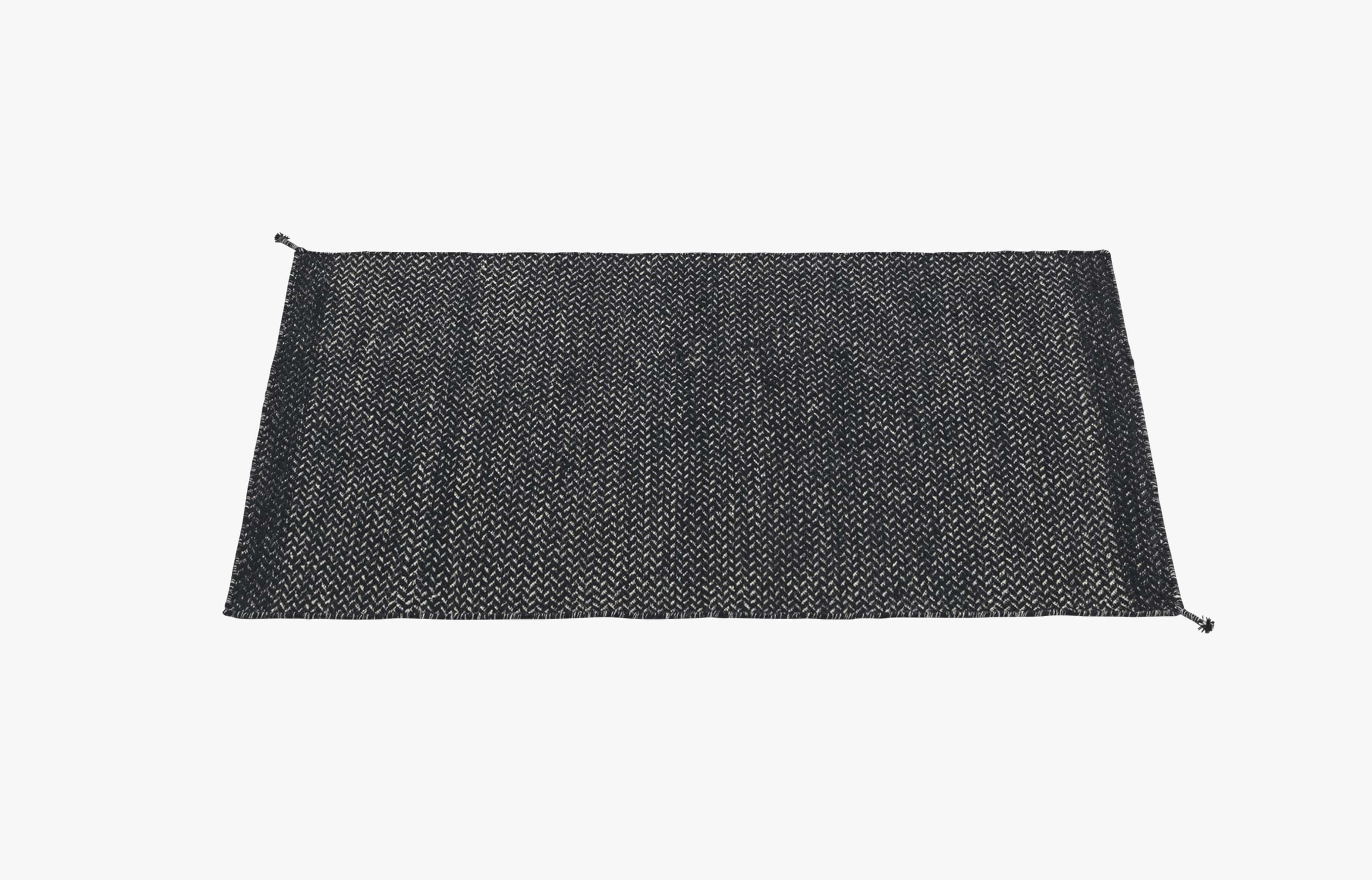 Ply Teppich 140x85 cm - Midnight blue
