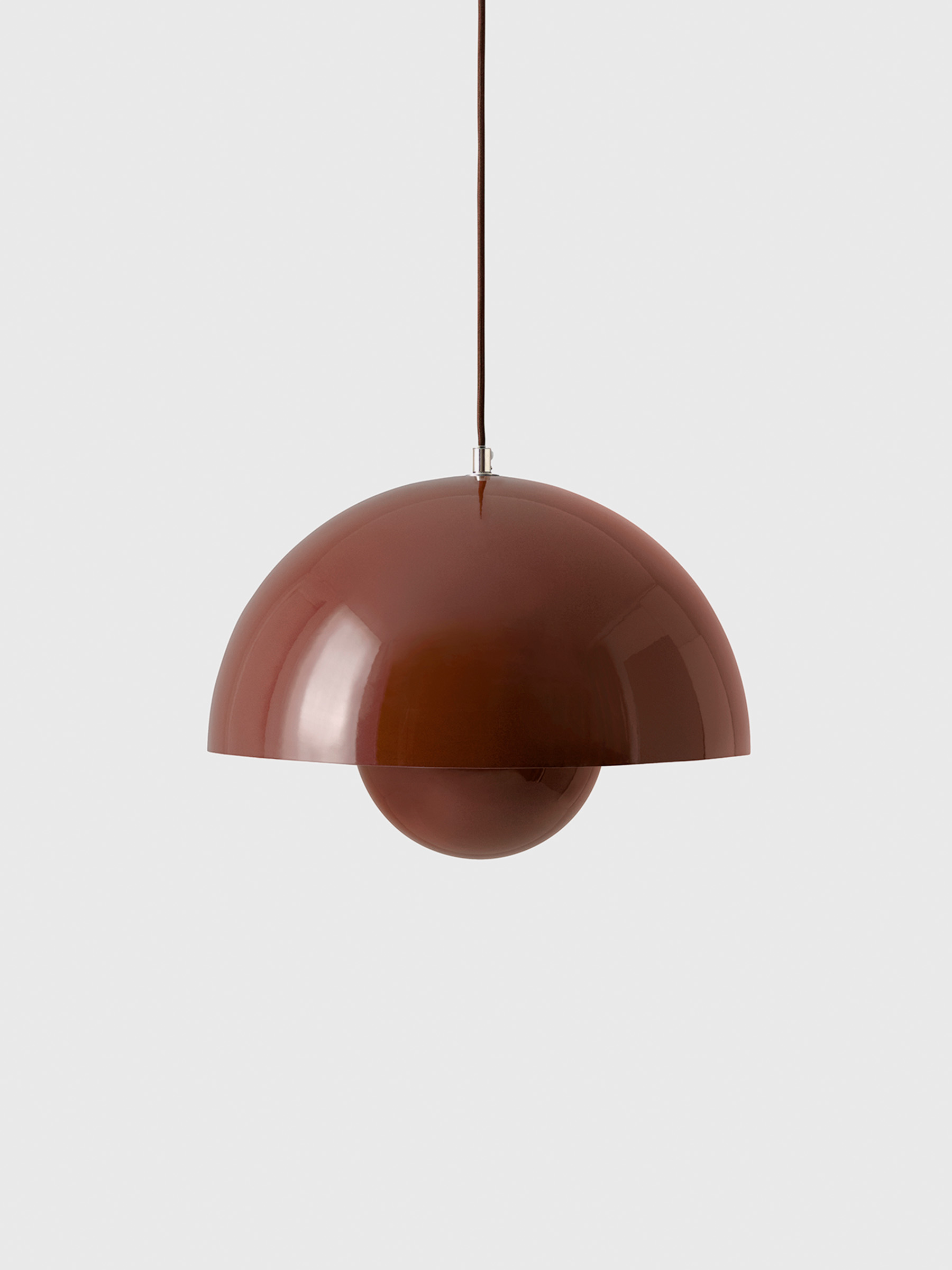 Flowerpot Hängeleuchte VP7 Rotbraun