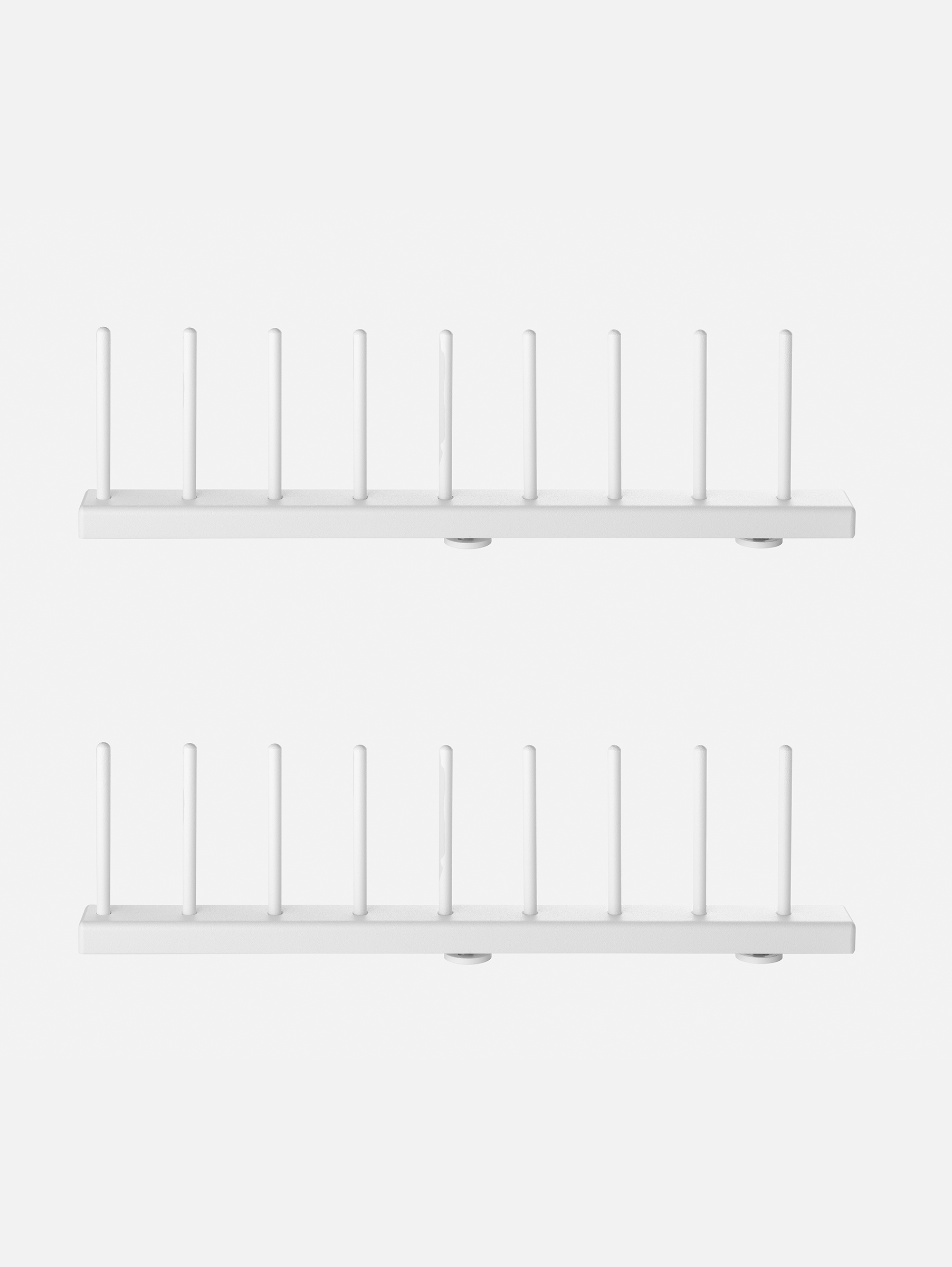 2er Teller Halterung T 30 Weiß