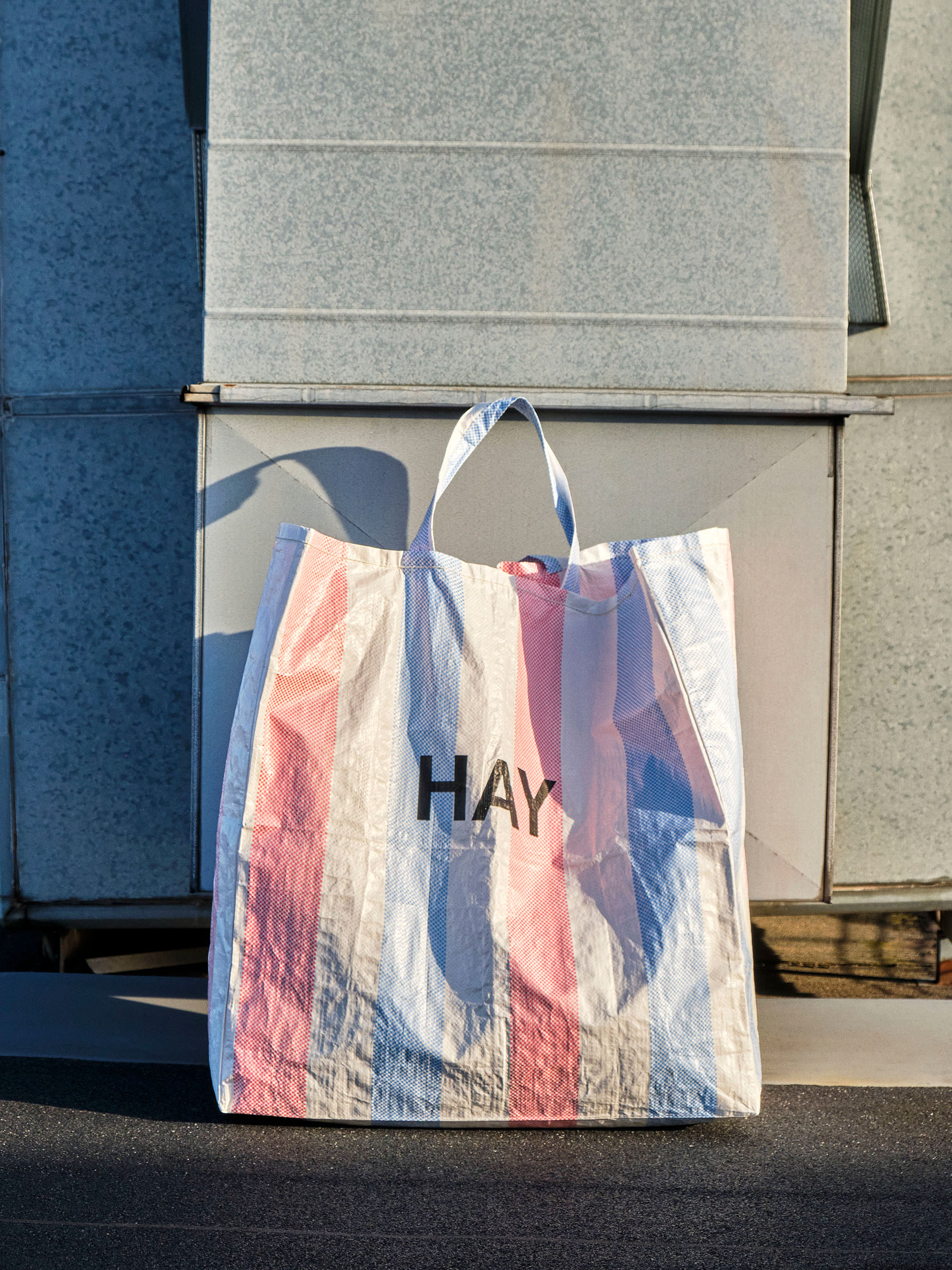 Bonbon Streifen X-Large Blue, red and white