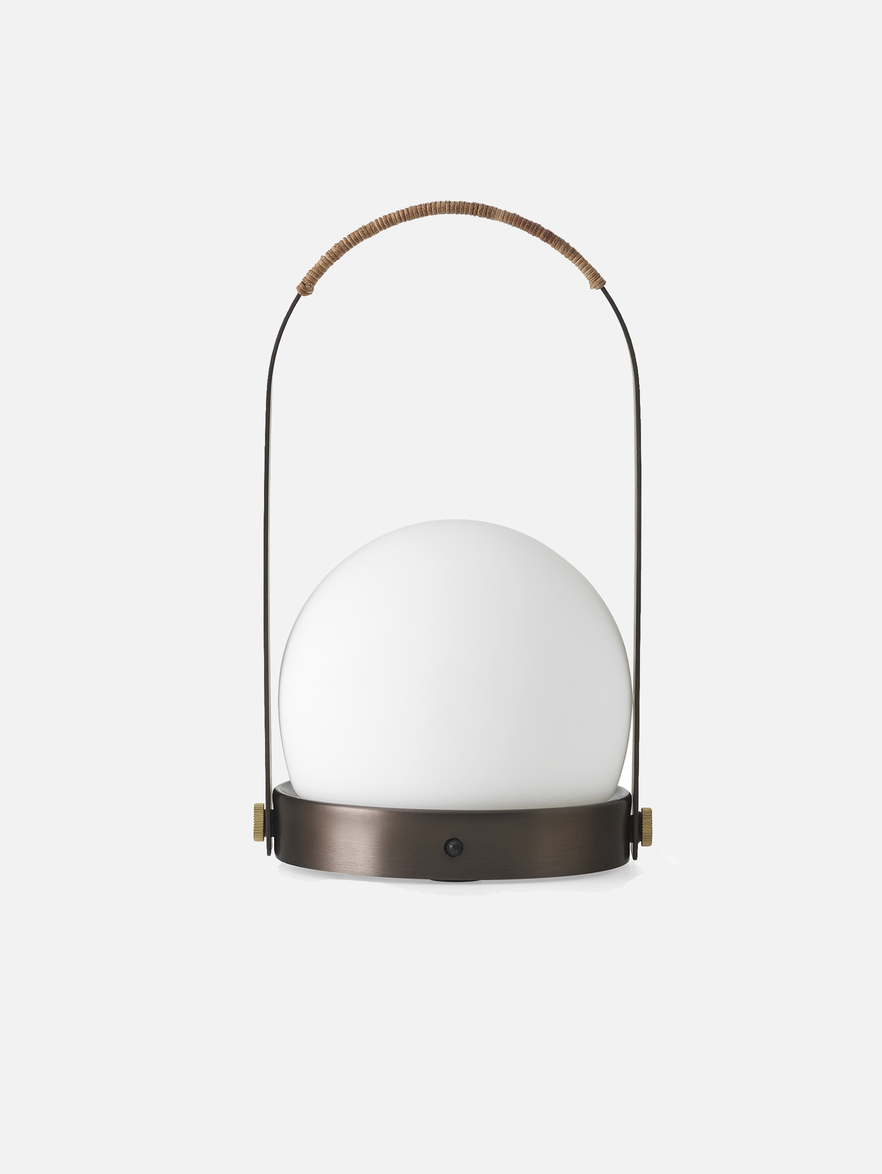 Carrie tragbare Akku Tischleuchte - Bronziertes Messing