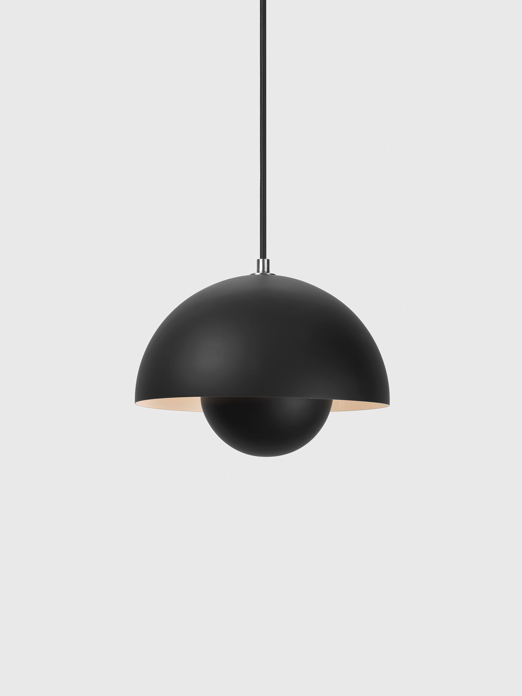 Flowerpot Hängeleuchte VP1 Matt Schwarz