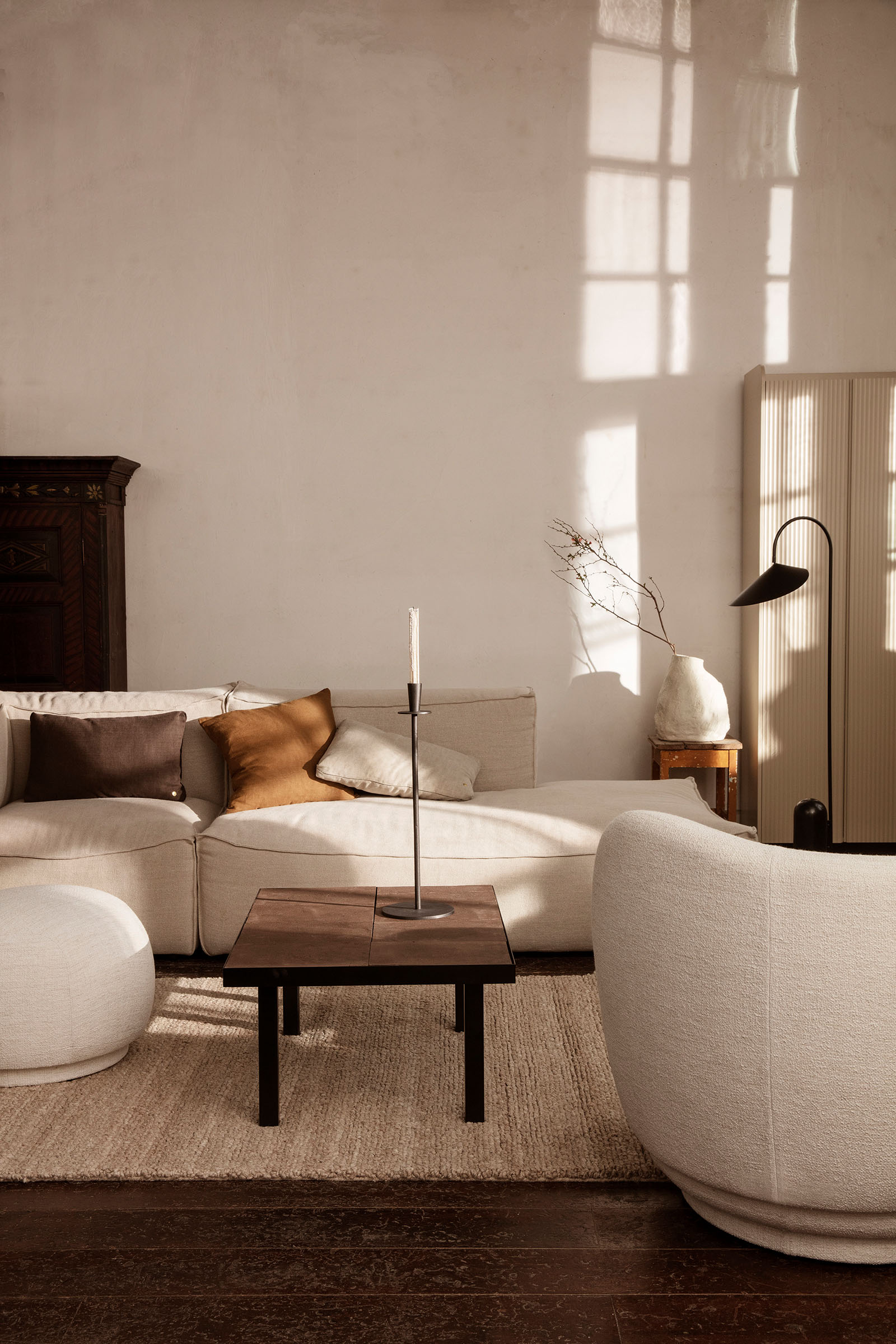 Leinenkissen 50x50 cm - Sugarkelp