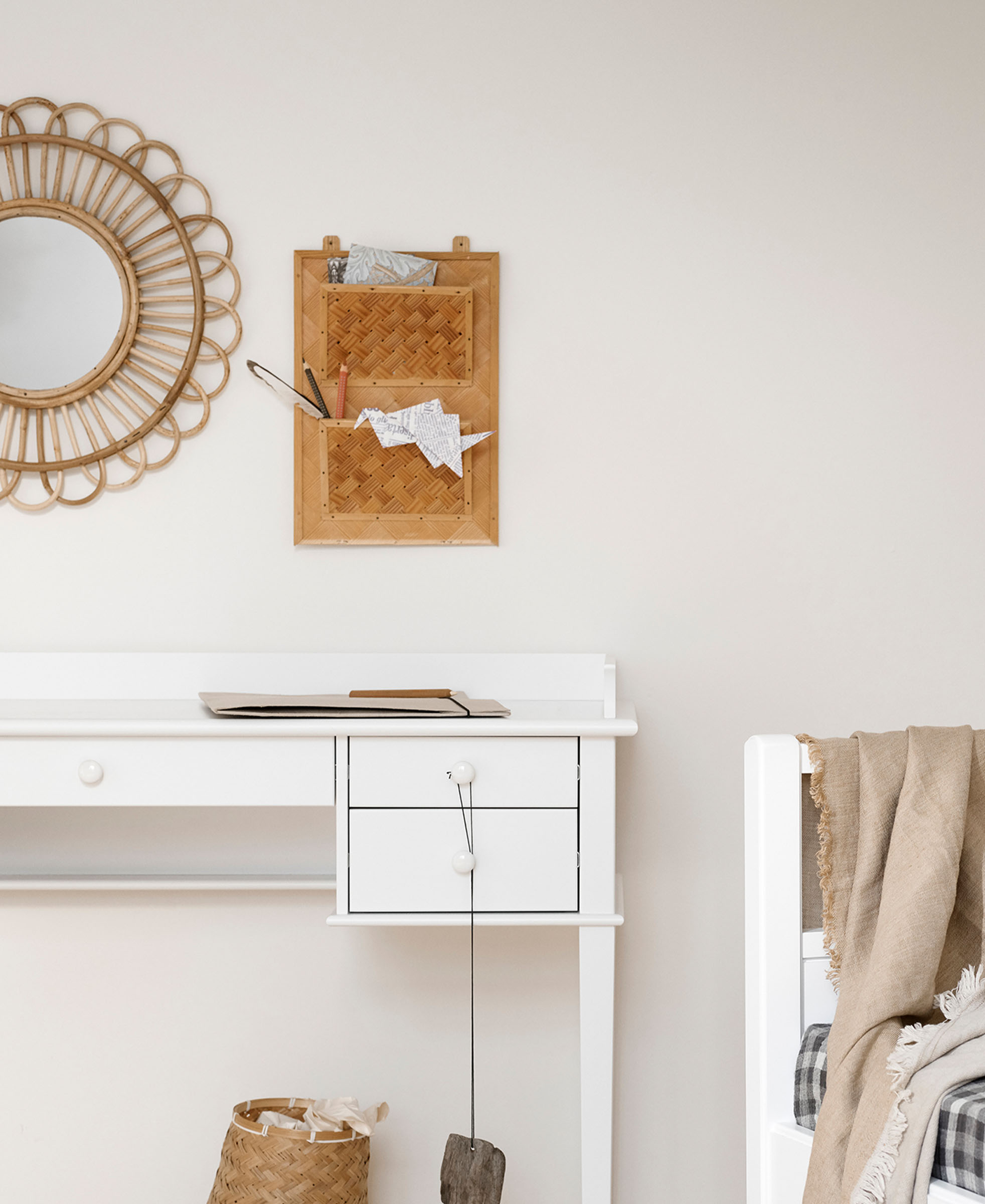 Seaside Junior Schreibtisch, weiß