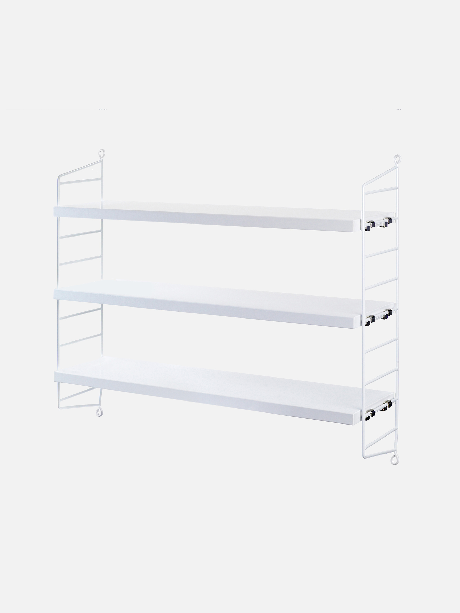 Pocket Regal 60x50 cm - Weiß/Weiß