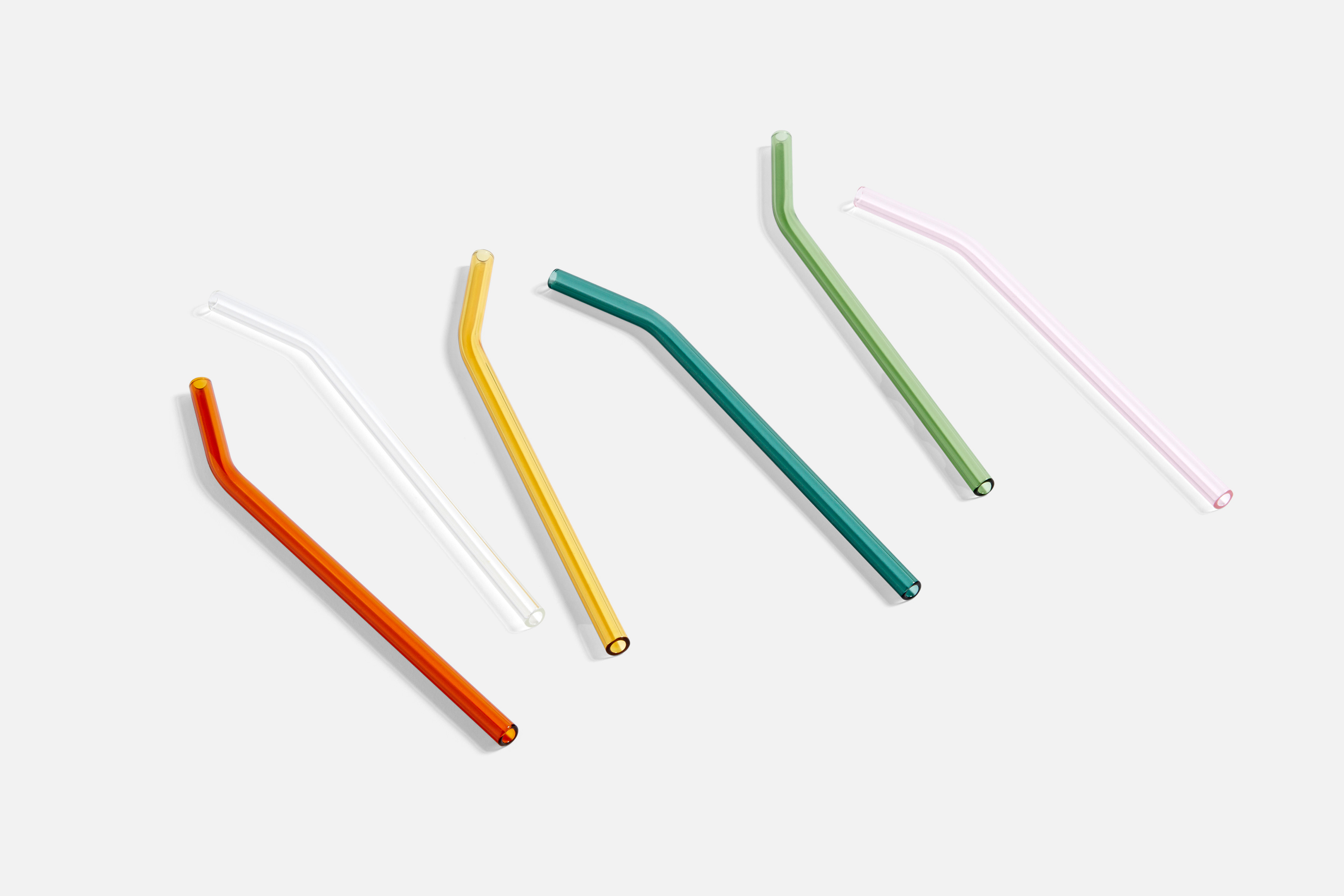 Sip Smooth Straw Set of 6 Multi