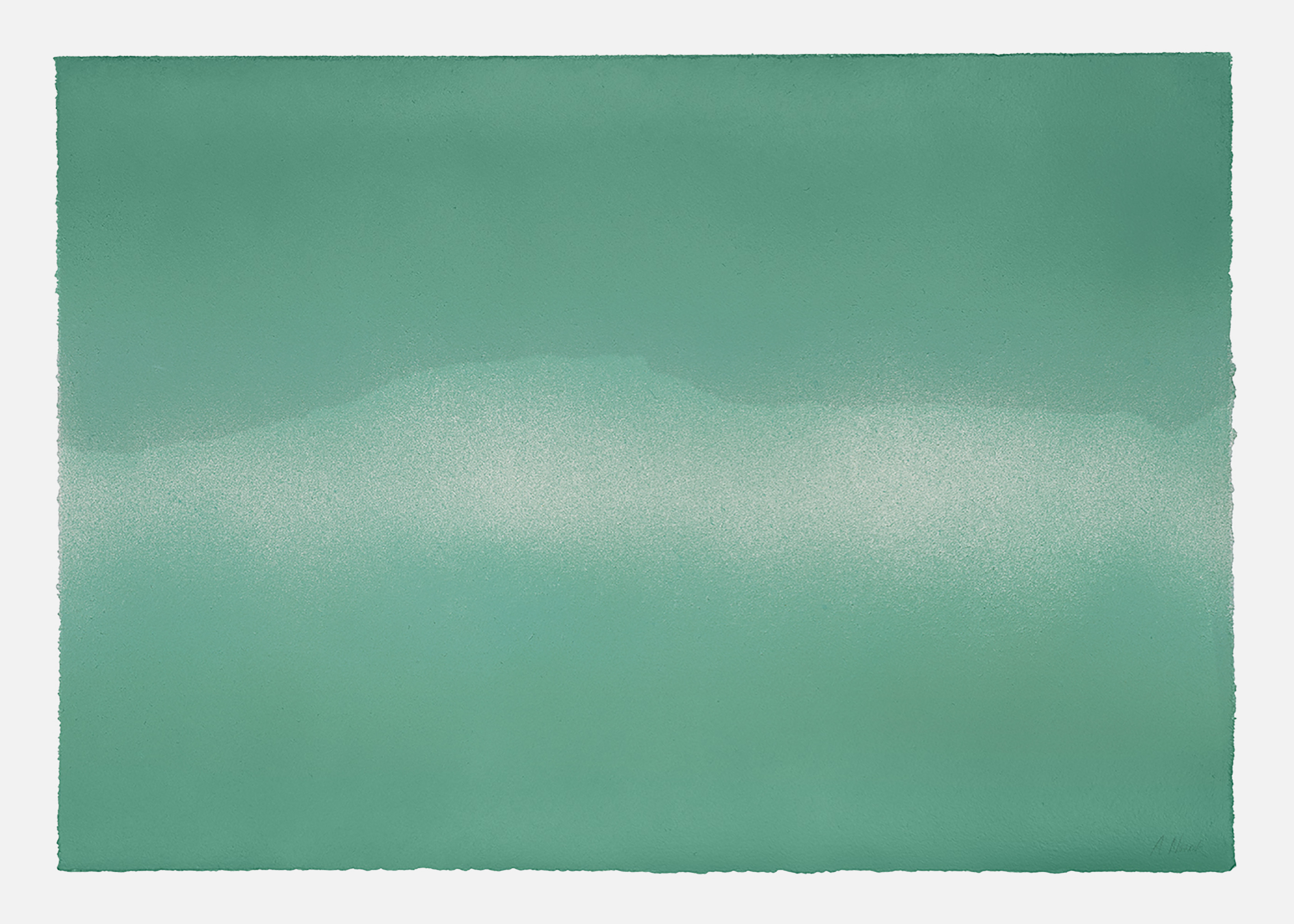 Anne Nowak Green Interstellar 40x50