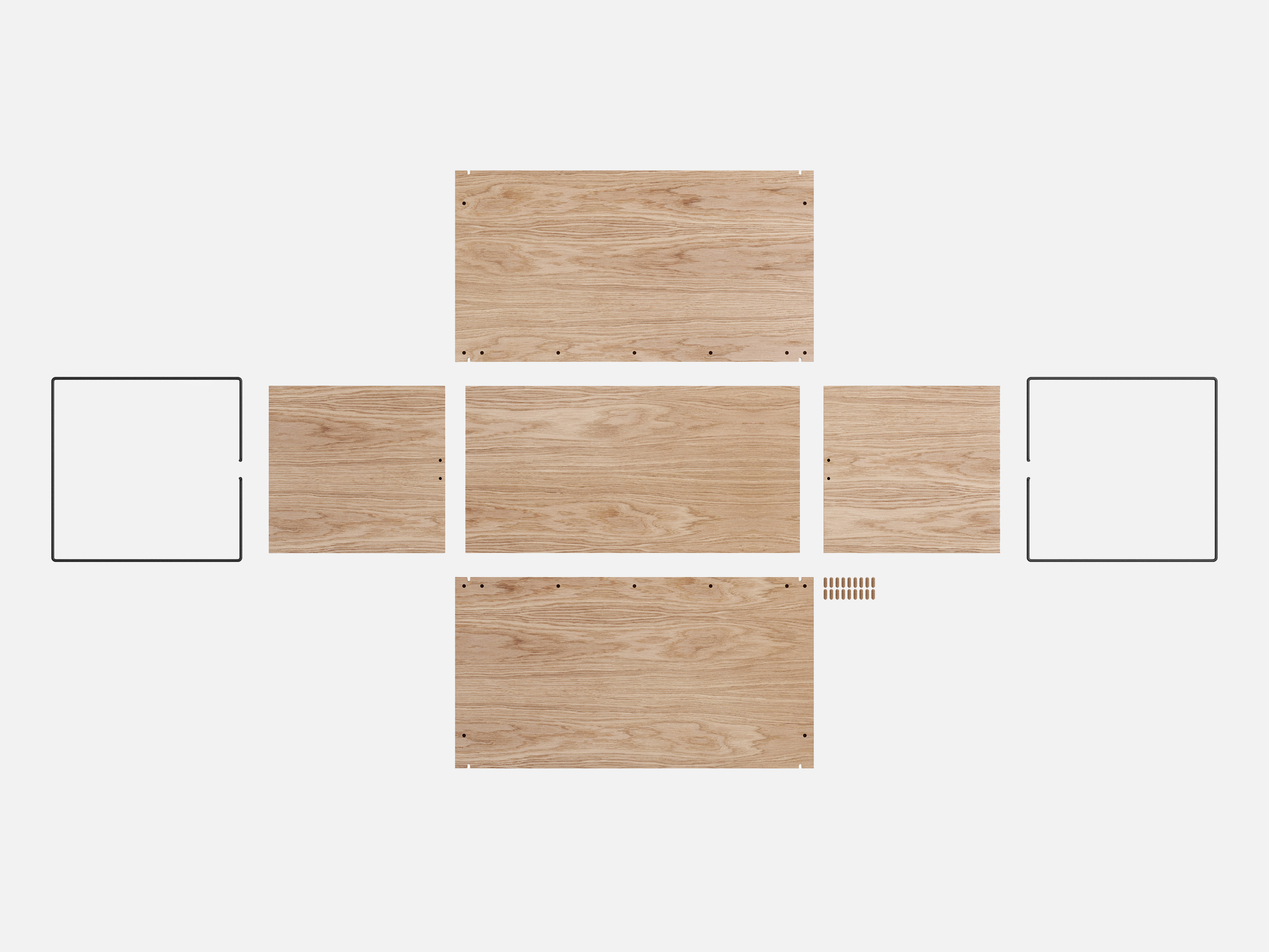 Aufbewahrungsbox - Eiche
