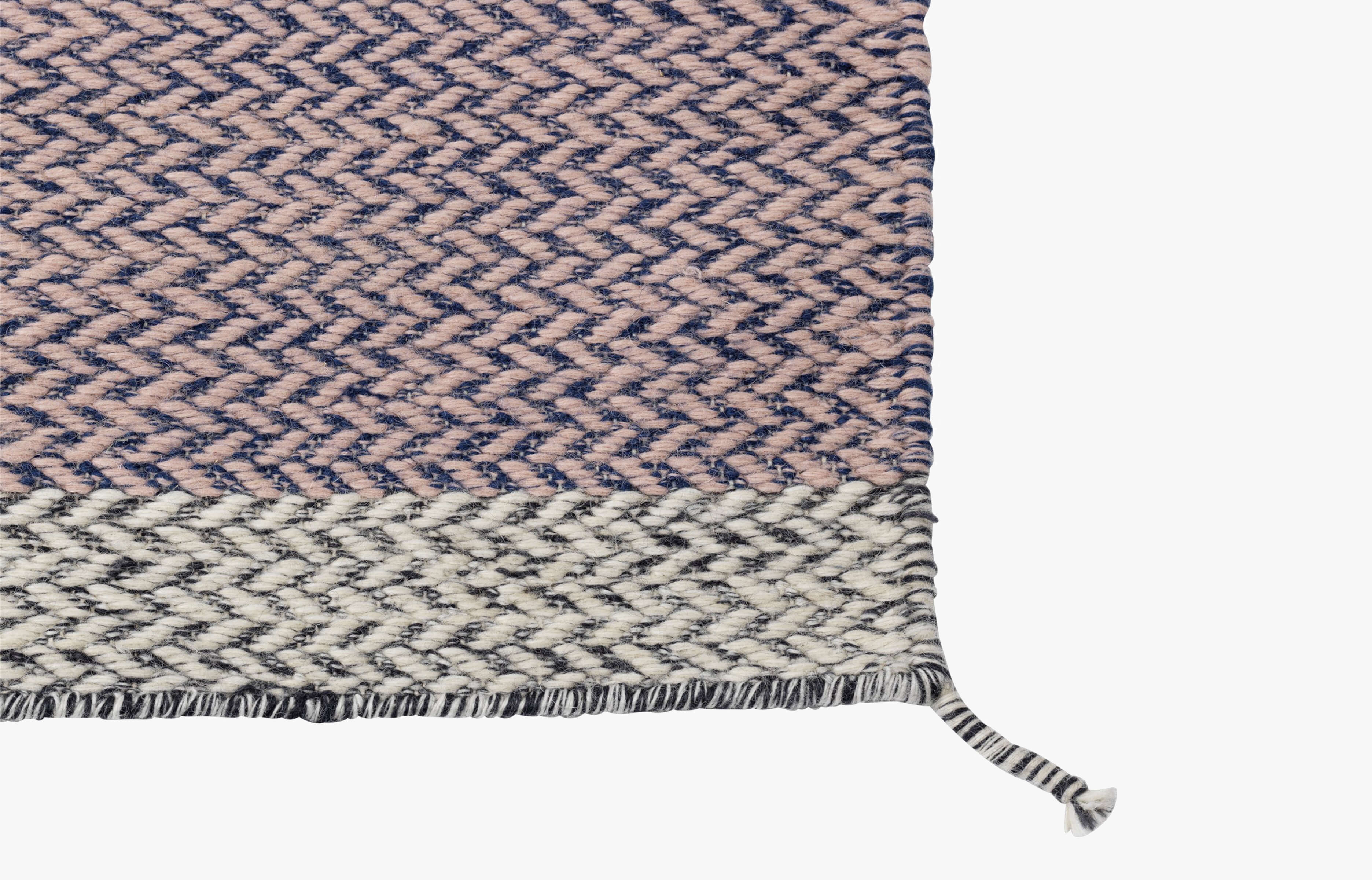 Ply Teppich 140x85 cm - Rose