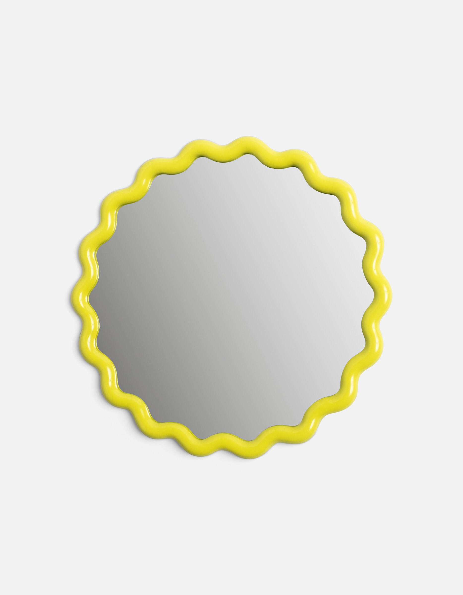 Spiegel Zigzag - Gelb