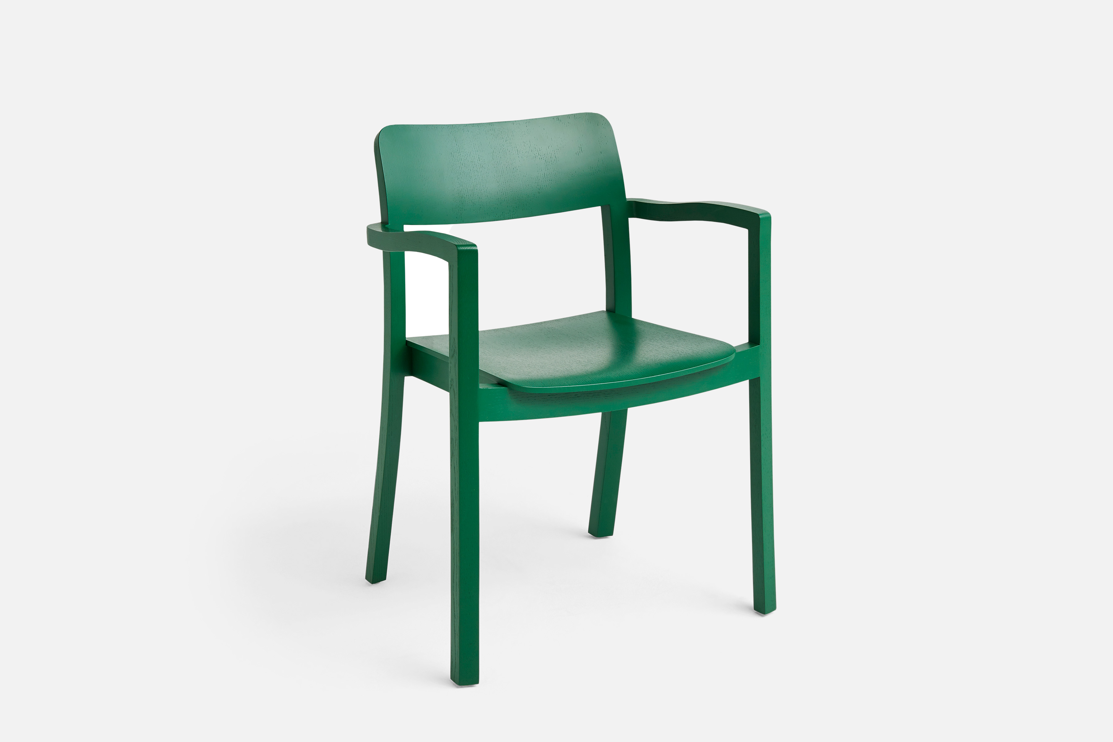 Pastis Stuhl mit Armlehnen Piniengrün
