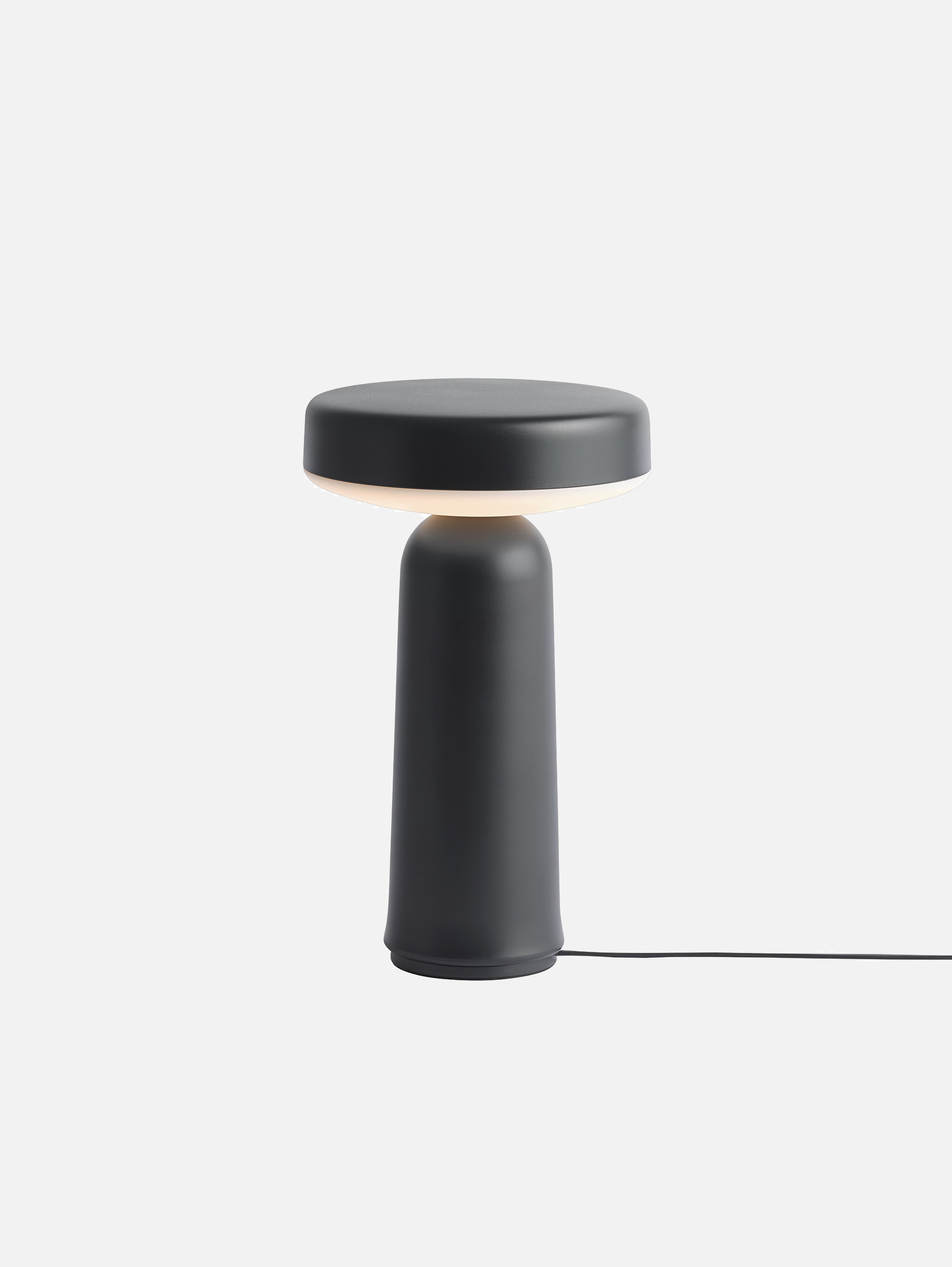 Ease tragbare Akku Tischleuchte - Schwarz