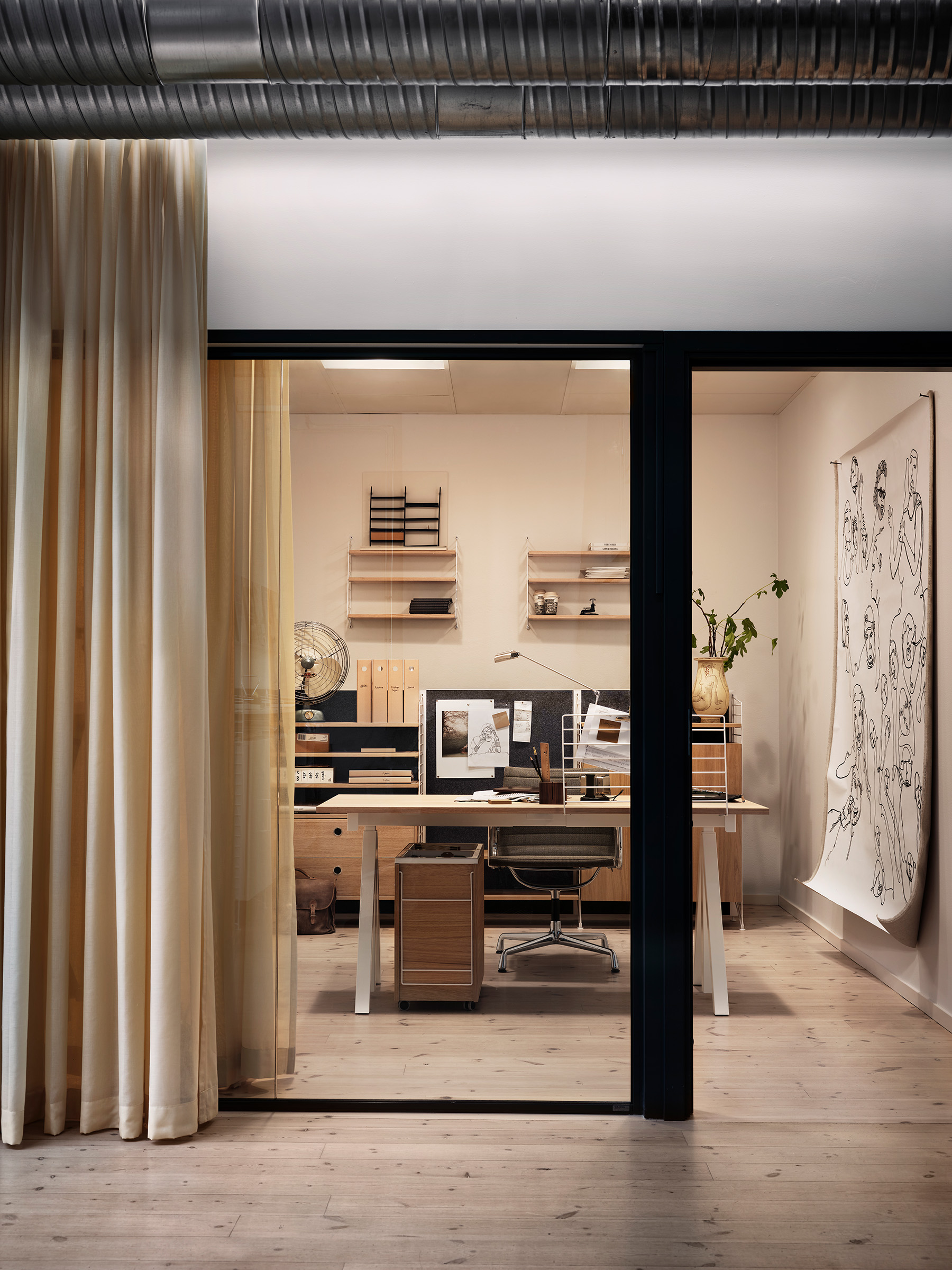 Schreibtisch 160x78 cm - Eiche