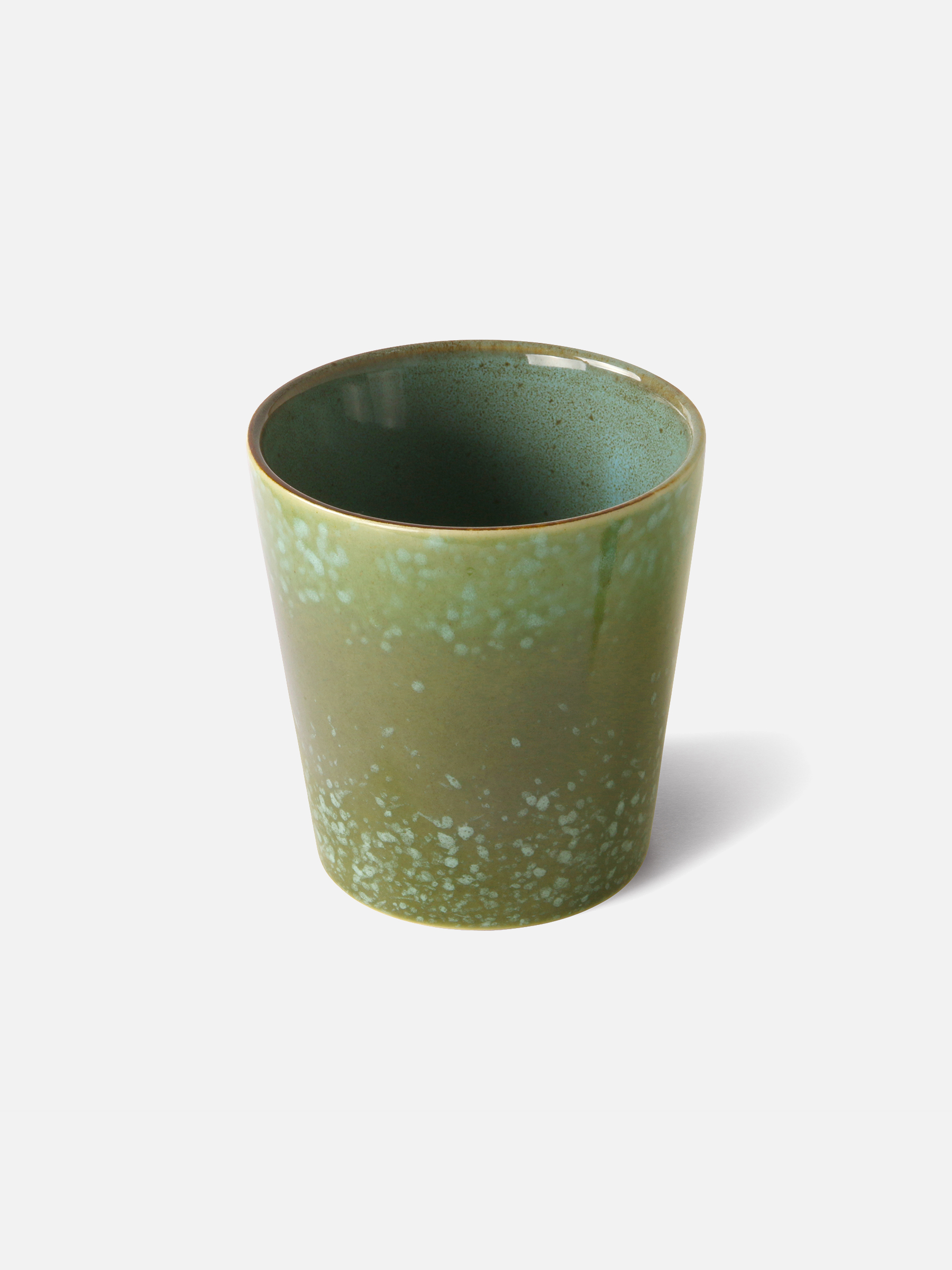 70s ceramics Kaffeebecher grass