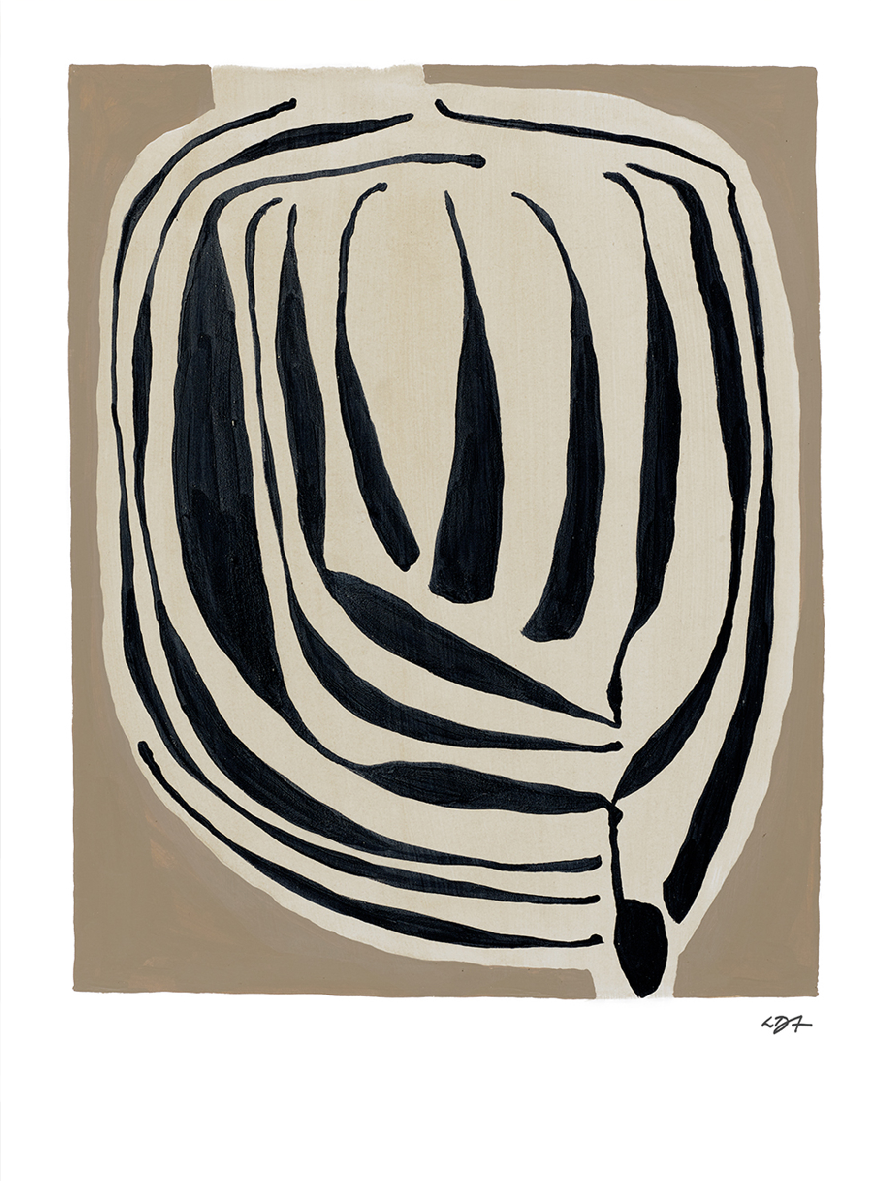 Leise Dich Abrahamsen Layered 30x40